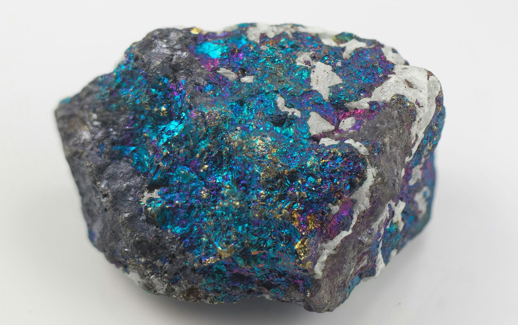 Deep Blue Azurite Mineral Specimen Close-up