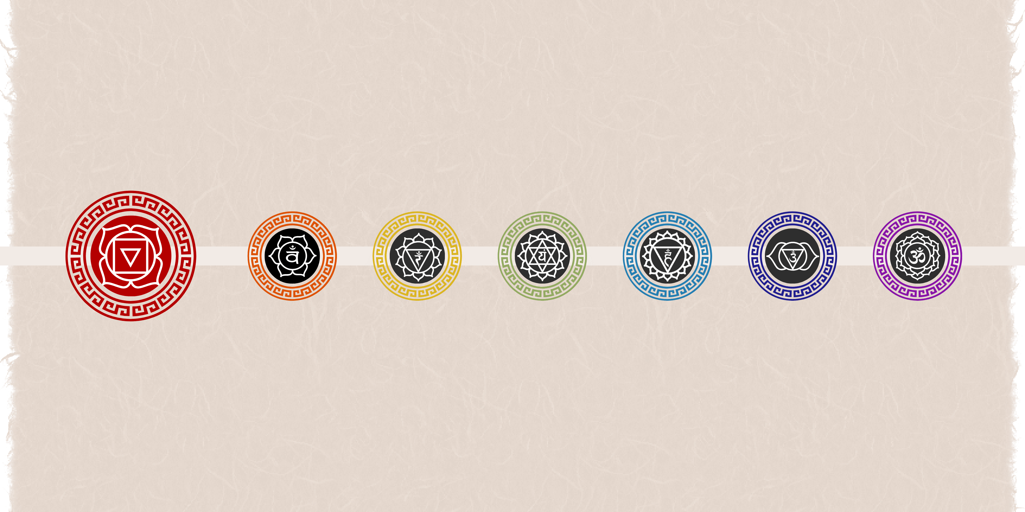 root chakra sign banner