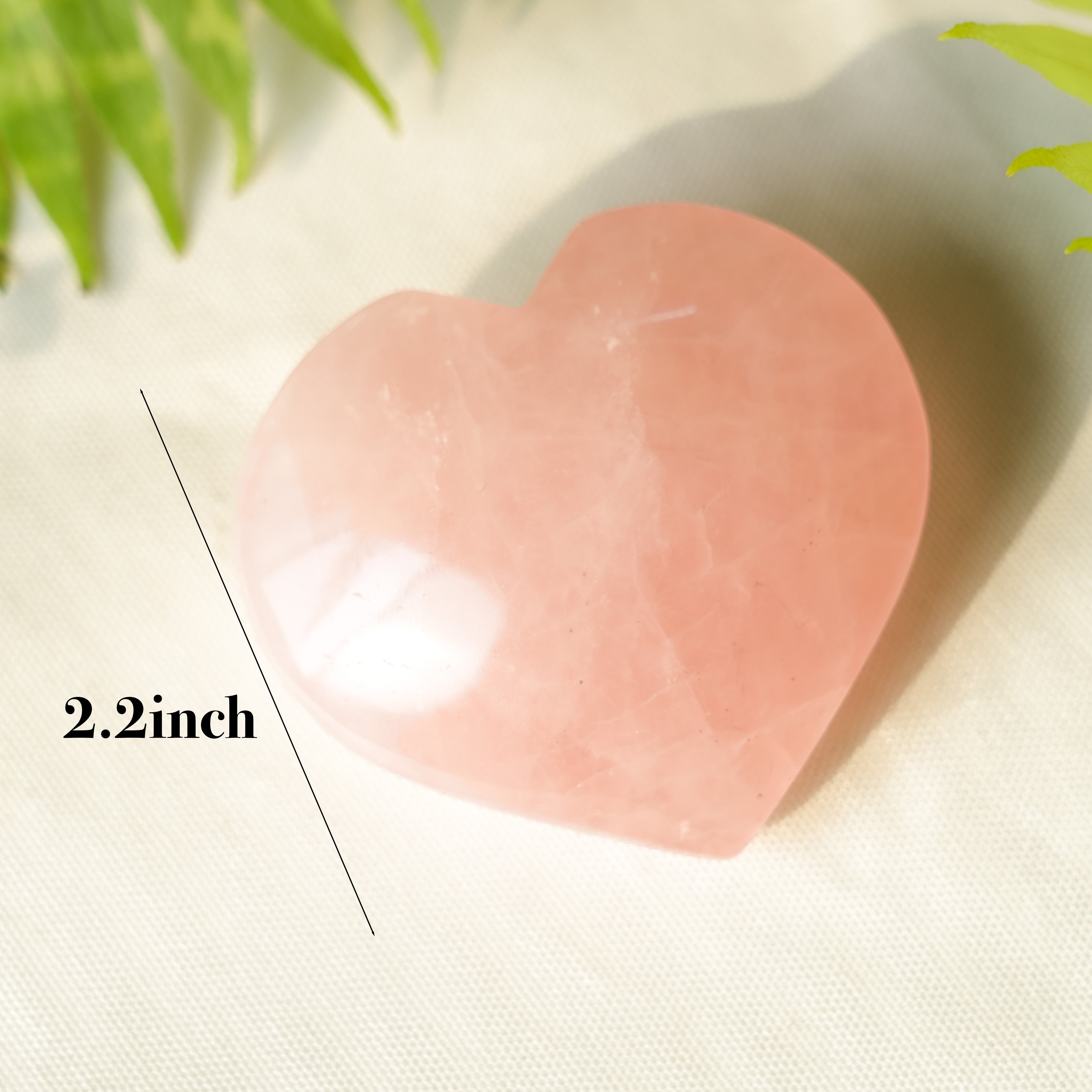 Rose Quartz Heart