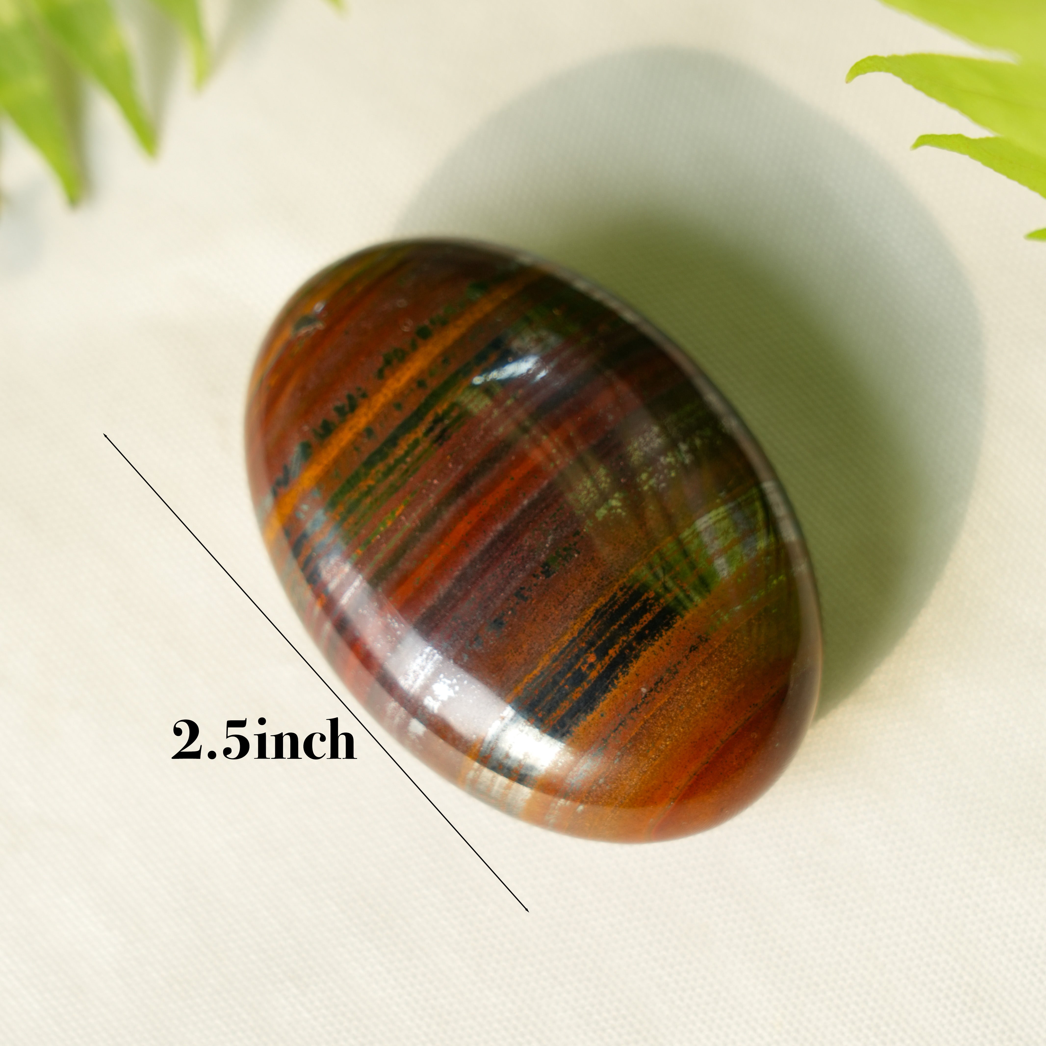 Lron Tiger Eye Stone Palmstone