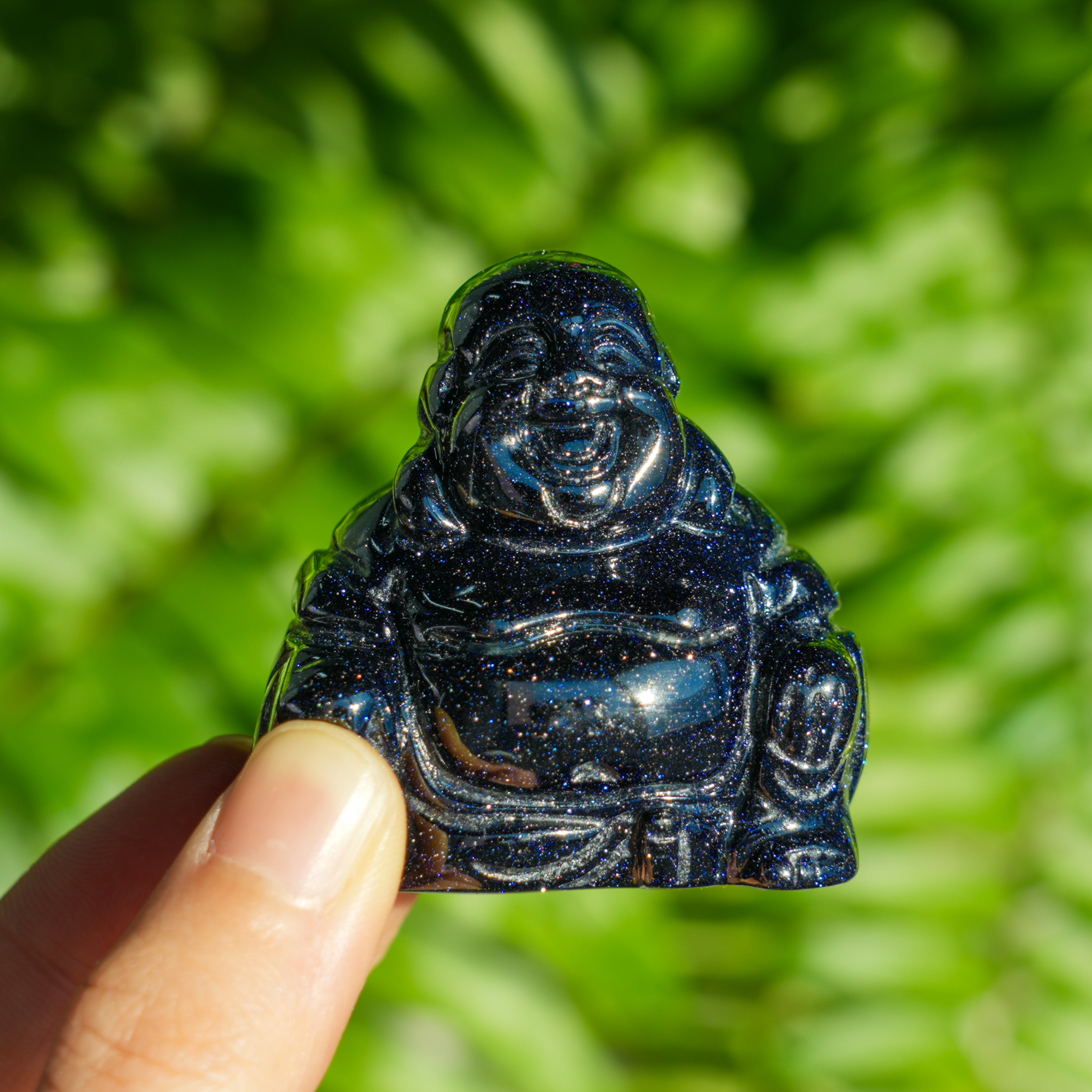 Blue Sand Stone Buddha