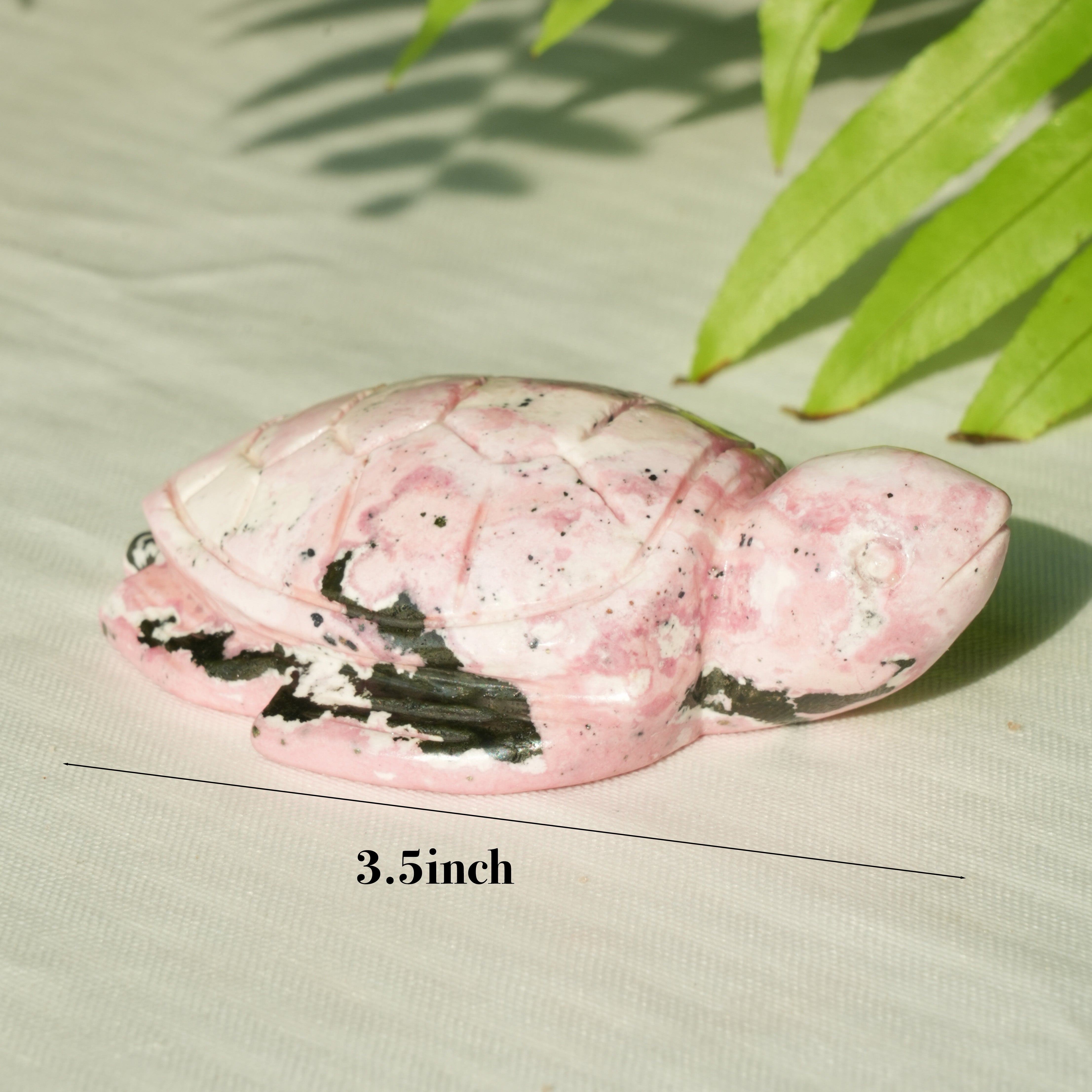 Peru Rhodonite Turtle