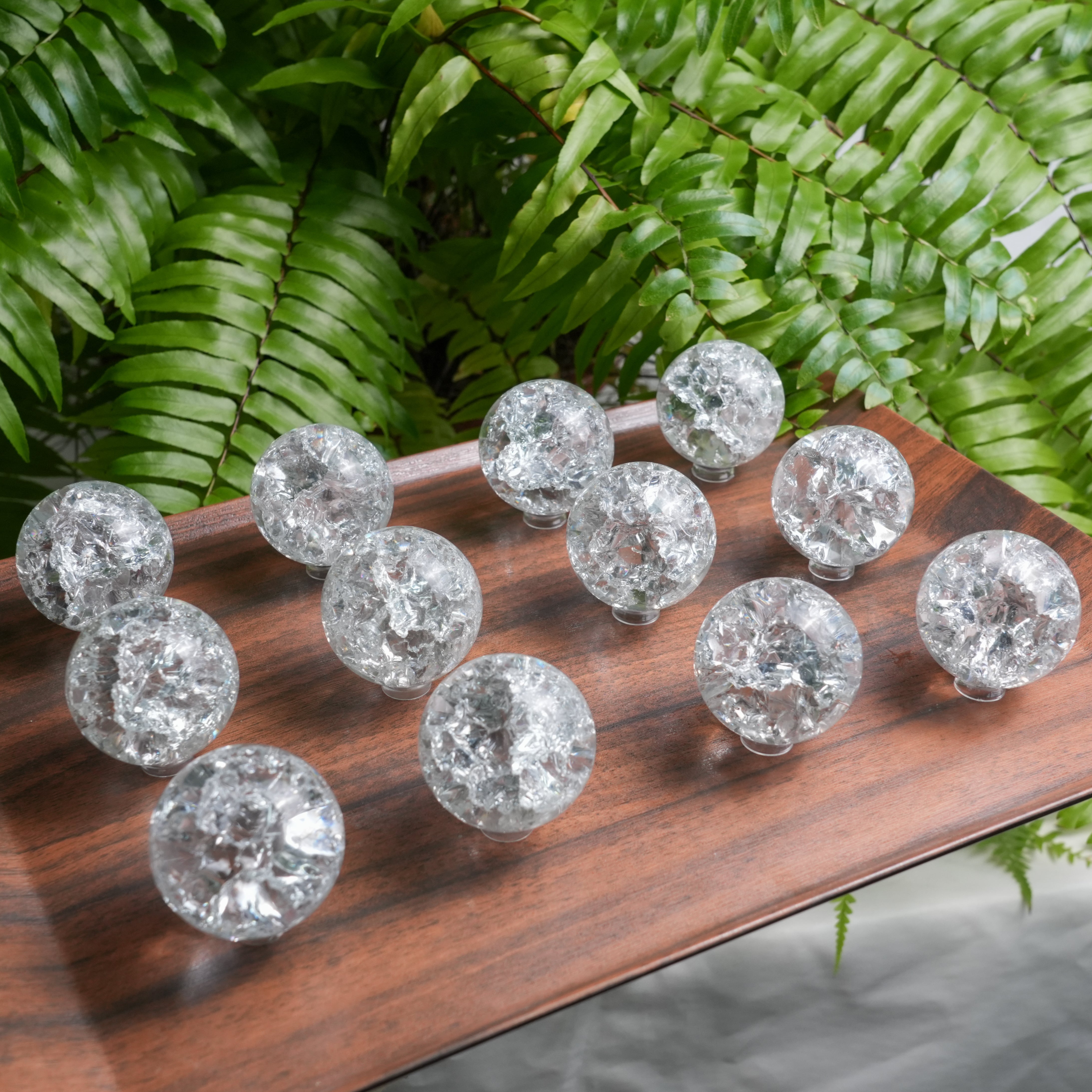 Crackle Quart Sphere