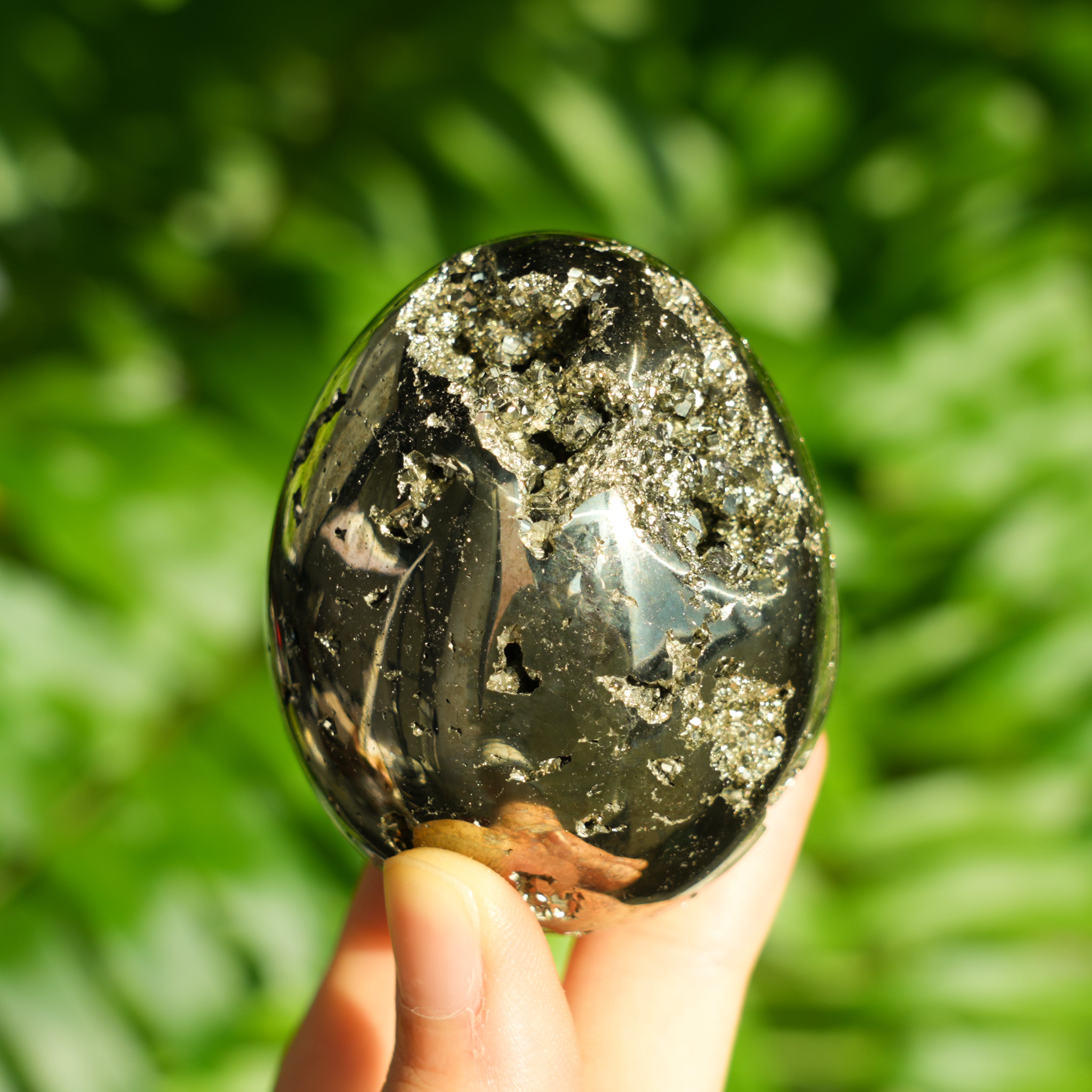 Pyrite Egg