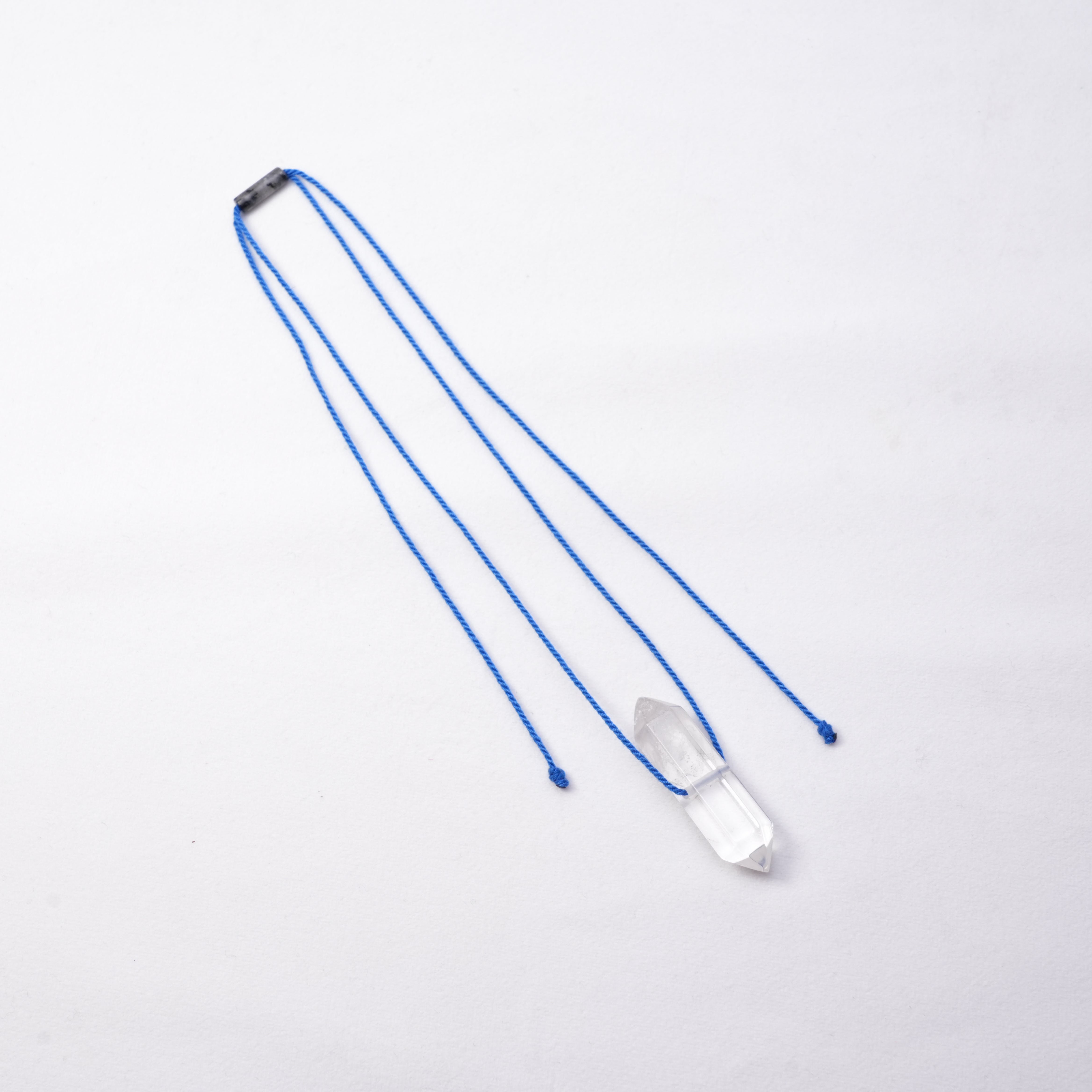 Clear Quartz Double Point Necklace