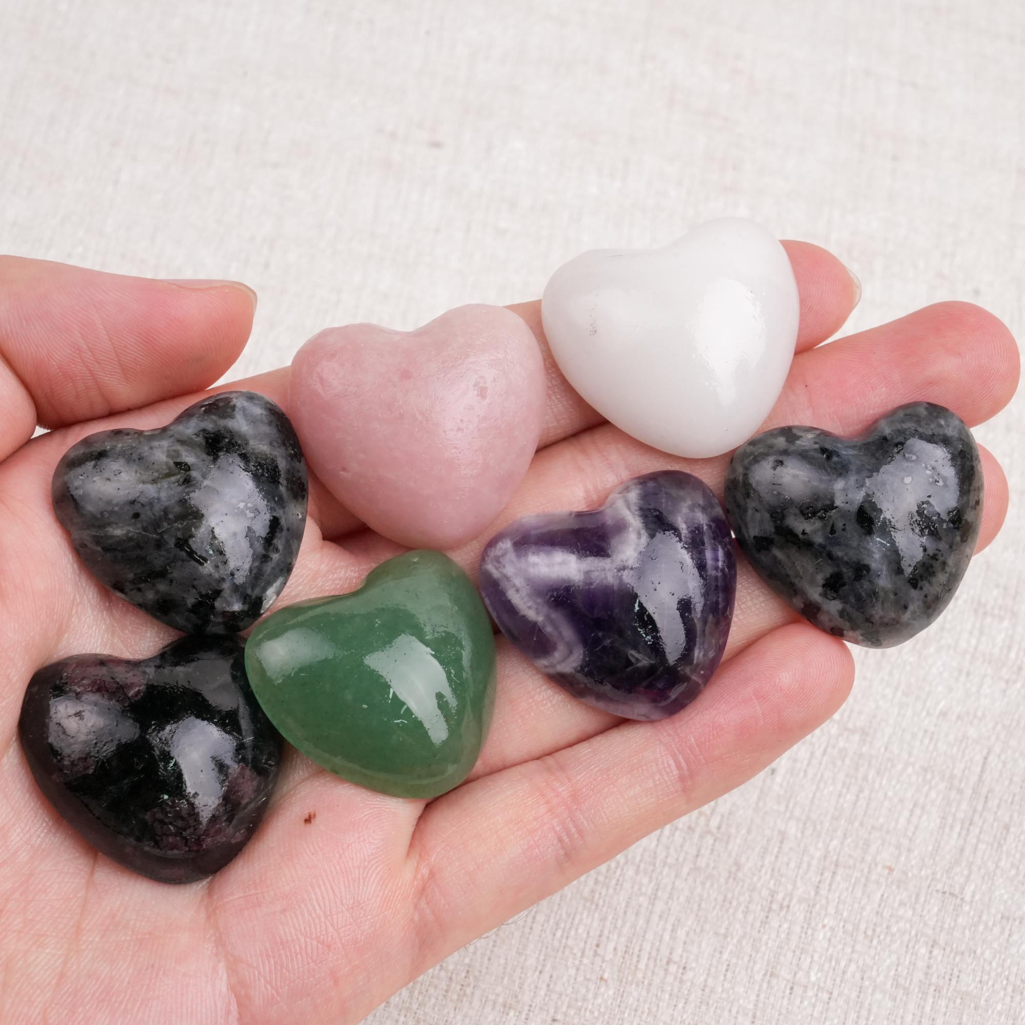 Crystal Mini Flat Heart