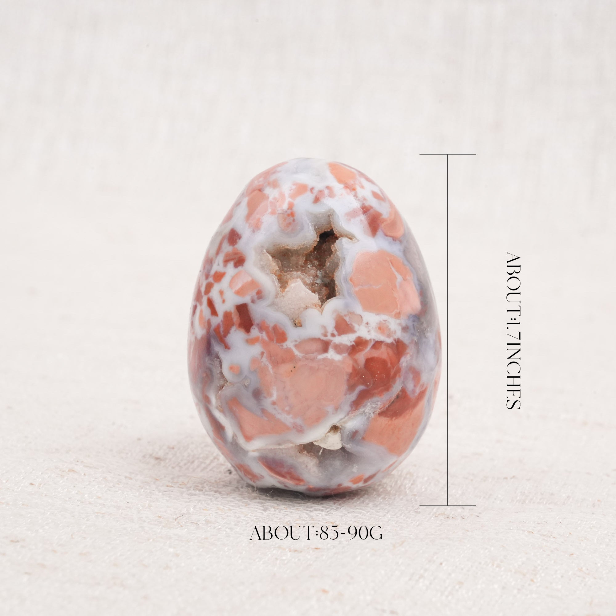 Petal Agate Egg