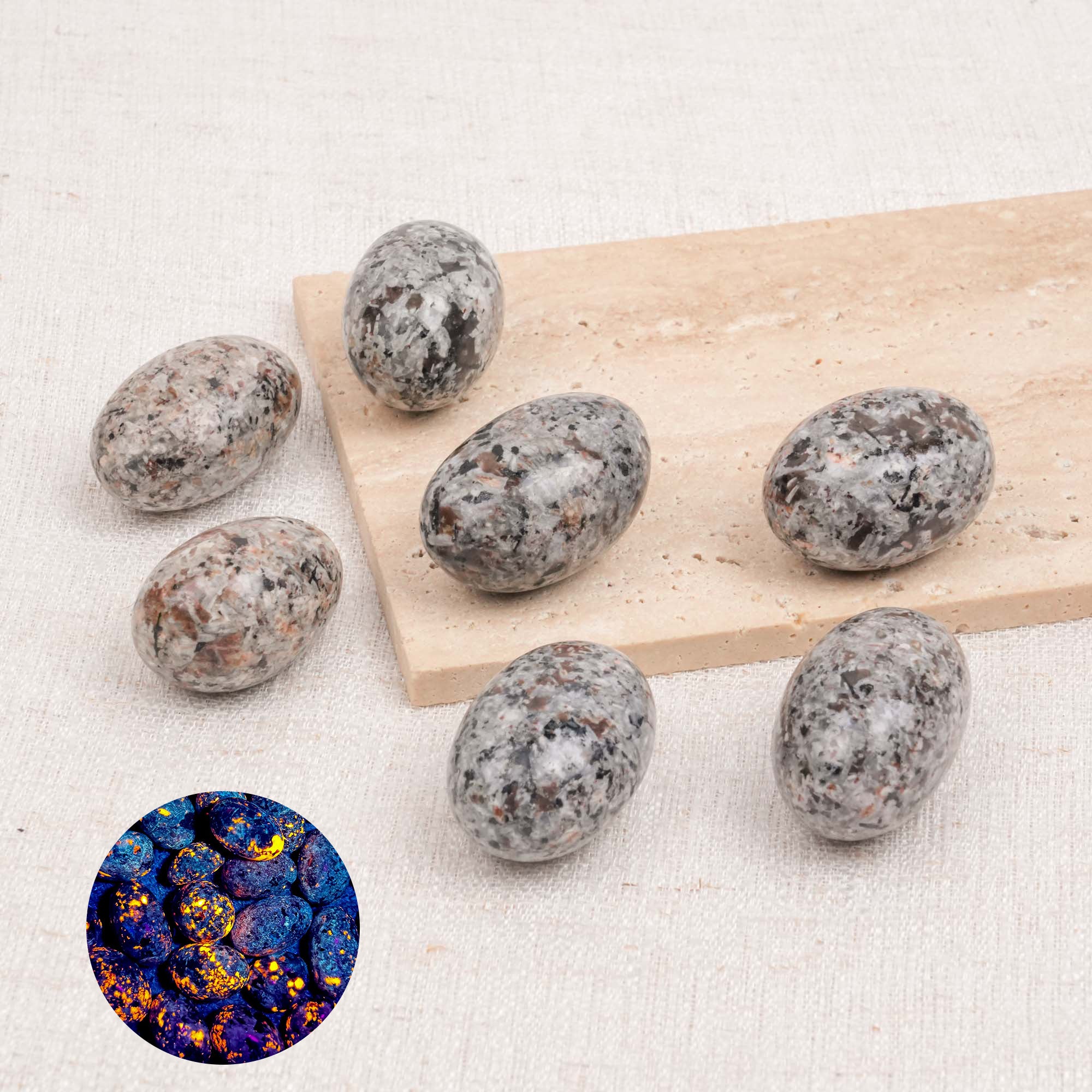 Yooperlite Tumbled Stone