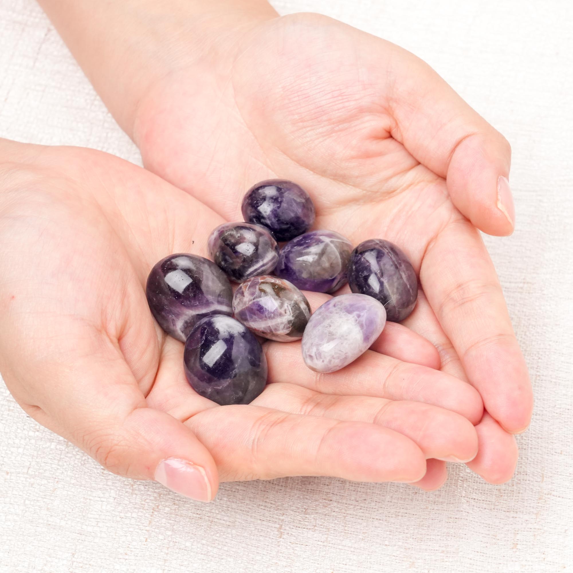 Dream Amethyst Tumbled Stone