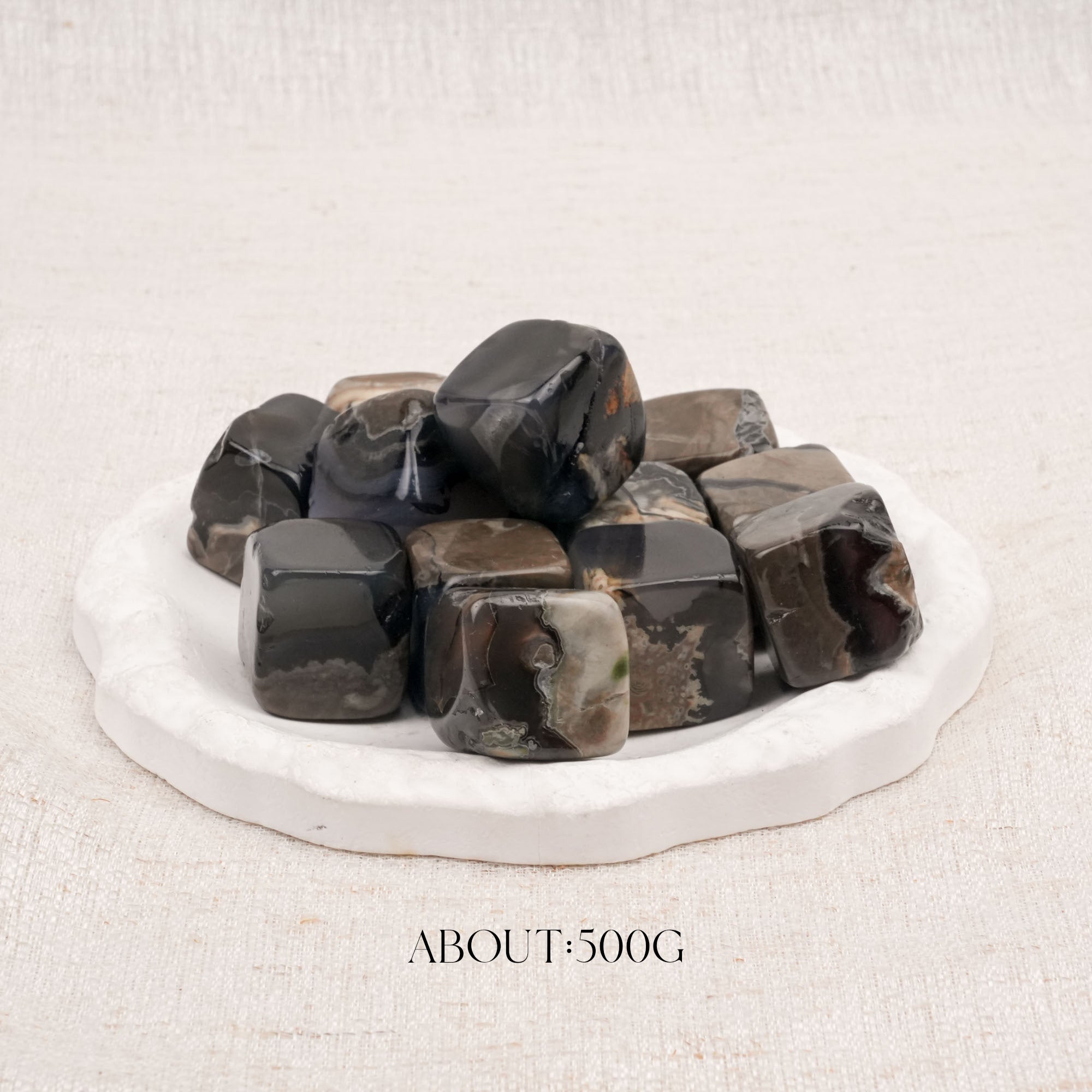 Volcano Agate Tumbled Stone