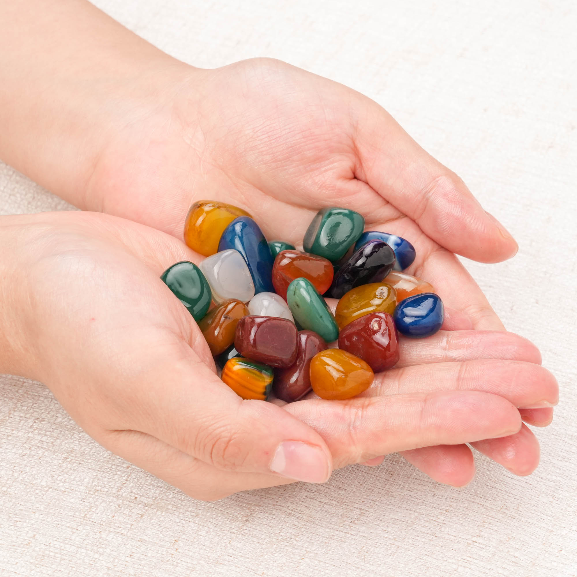 Rainbow Agate Tumbled Stone