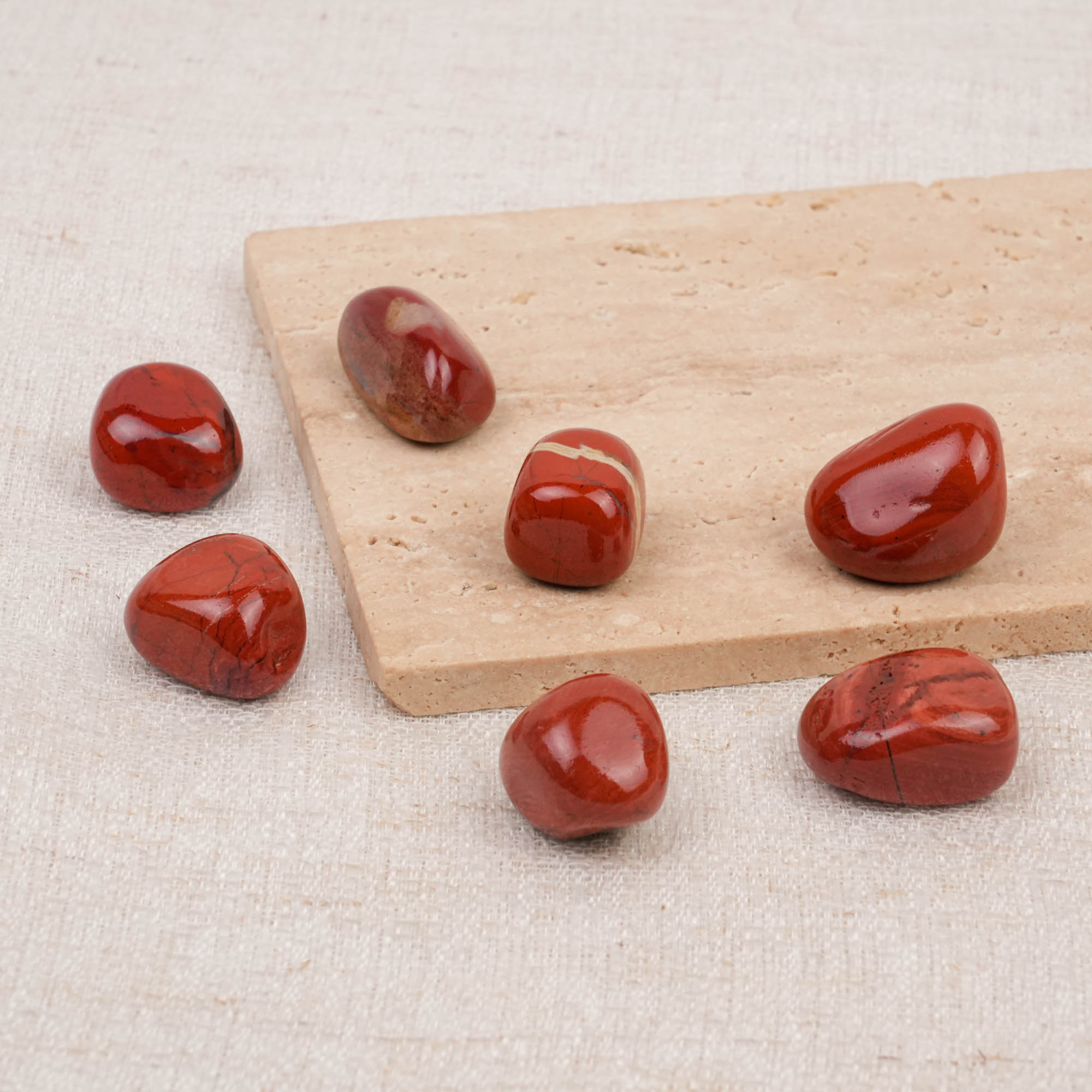 Red Jasper Tumbled Stone