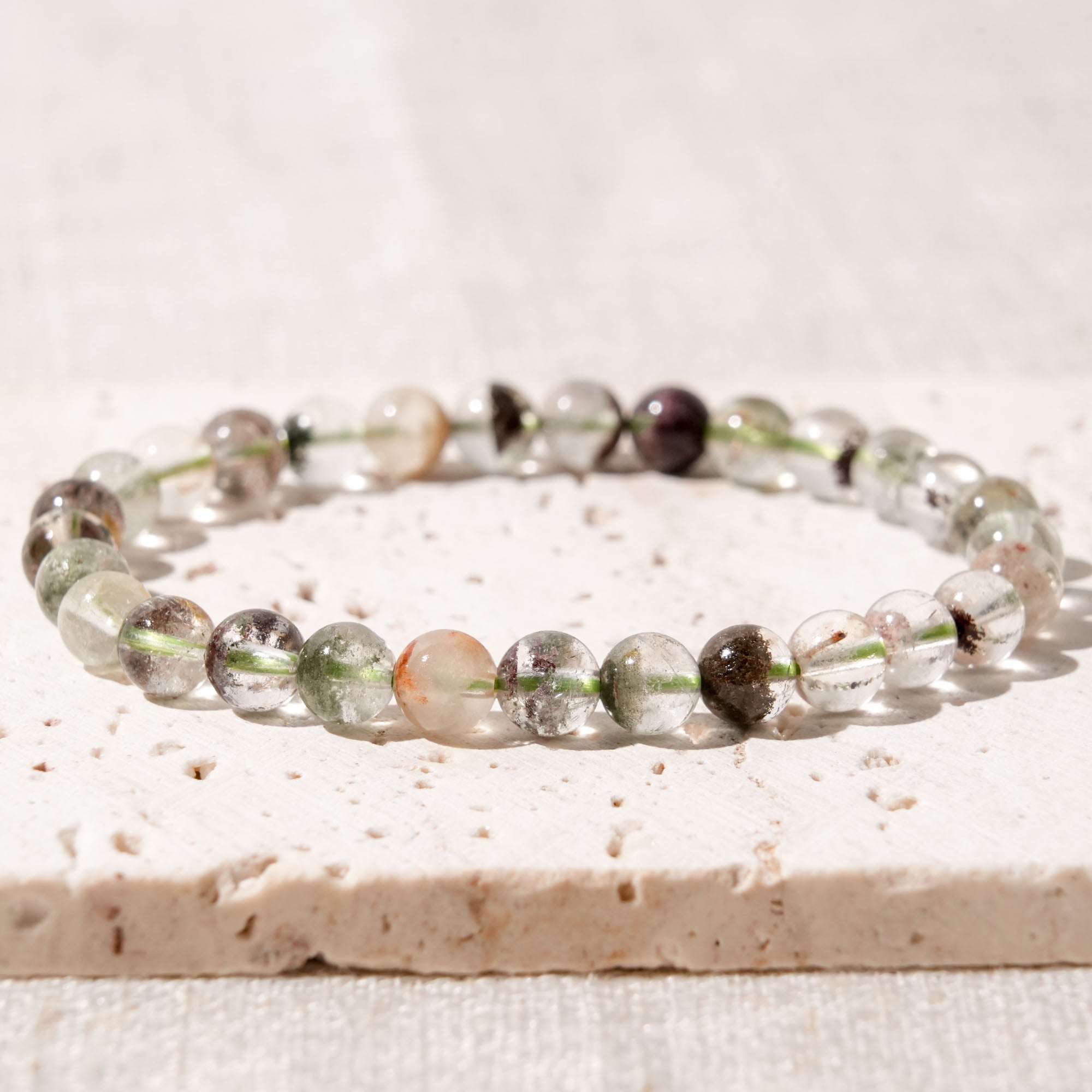 Green Phantom Quartz Bracelet