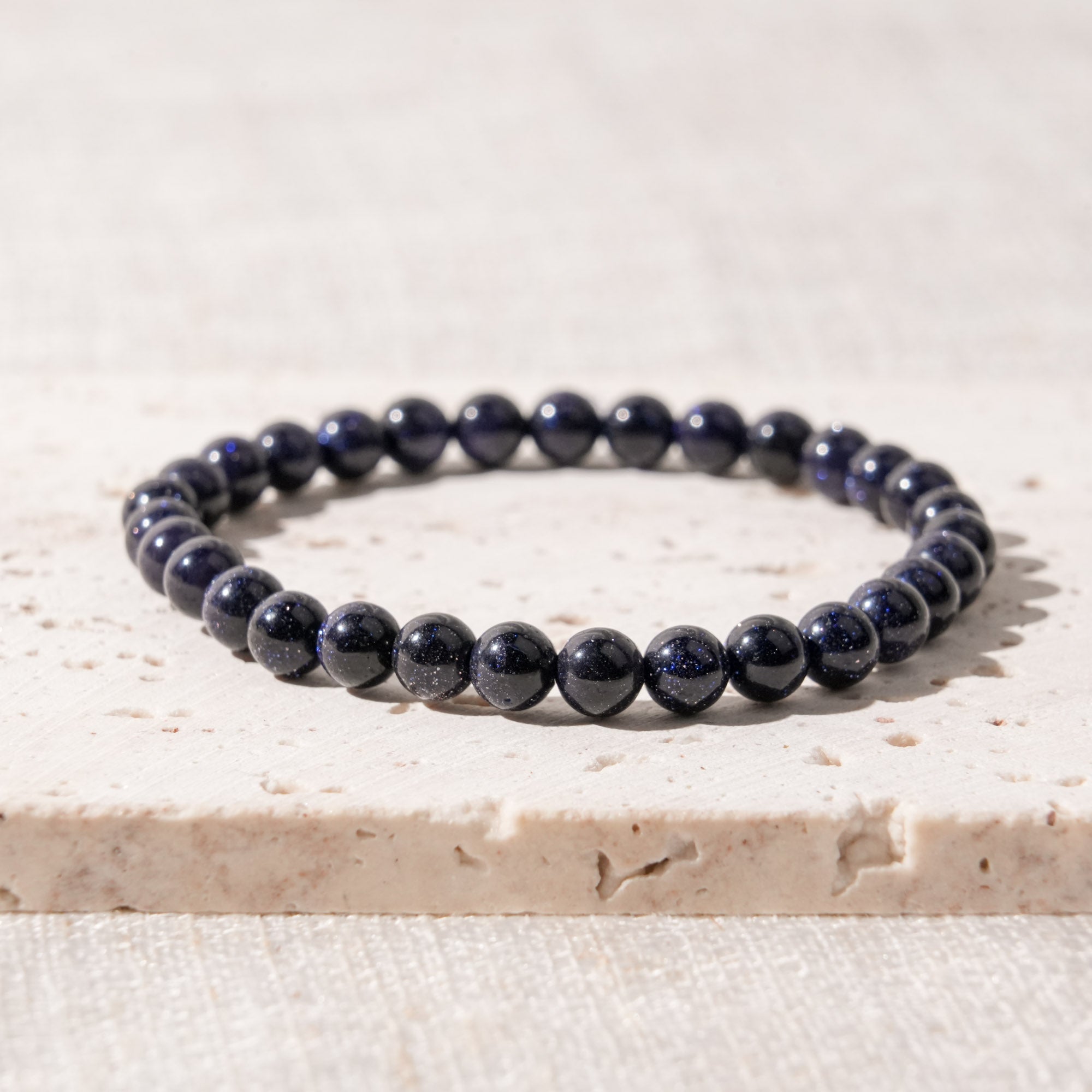 Blue Sand Stone Bracelet