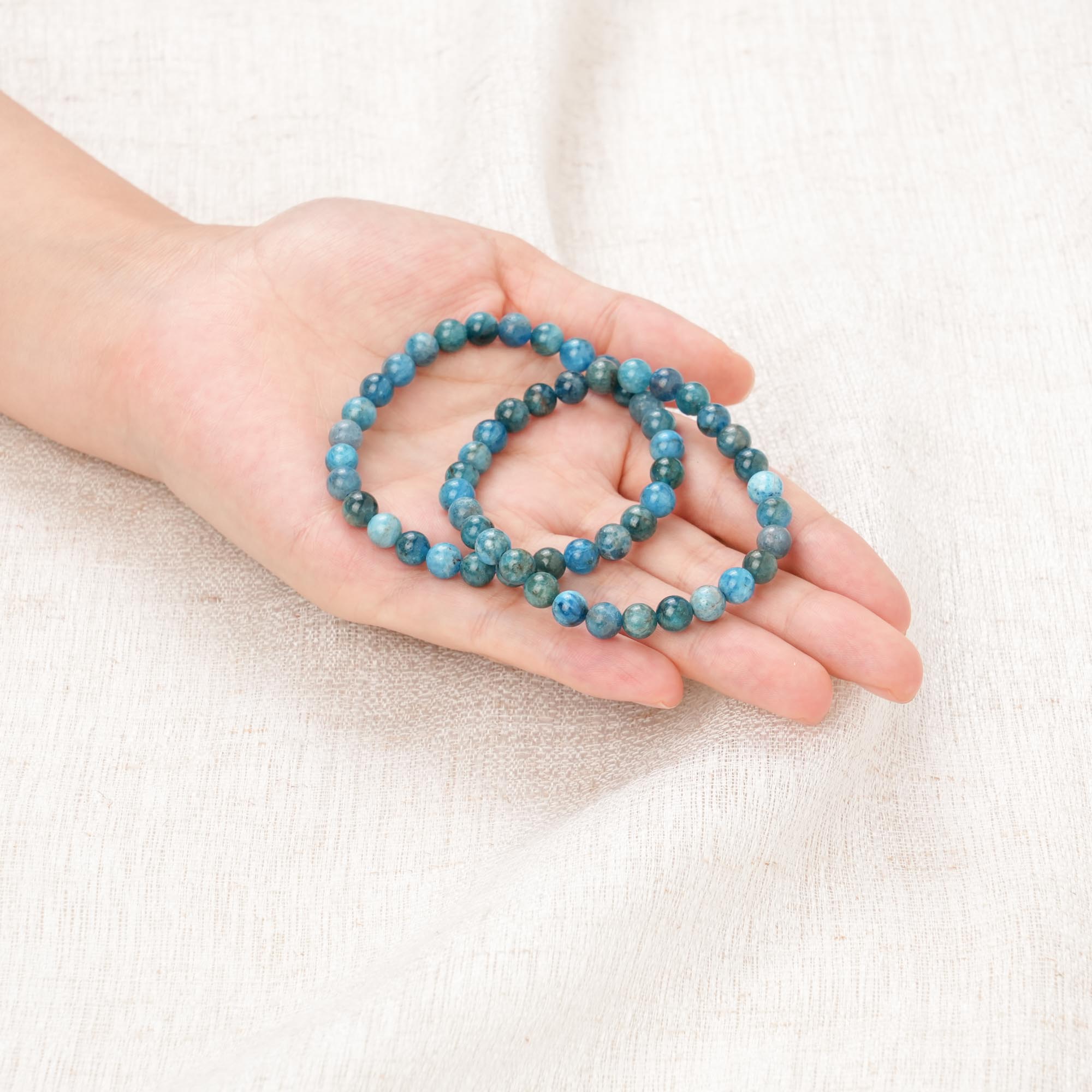 Blue Apatite Bracelet