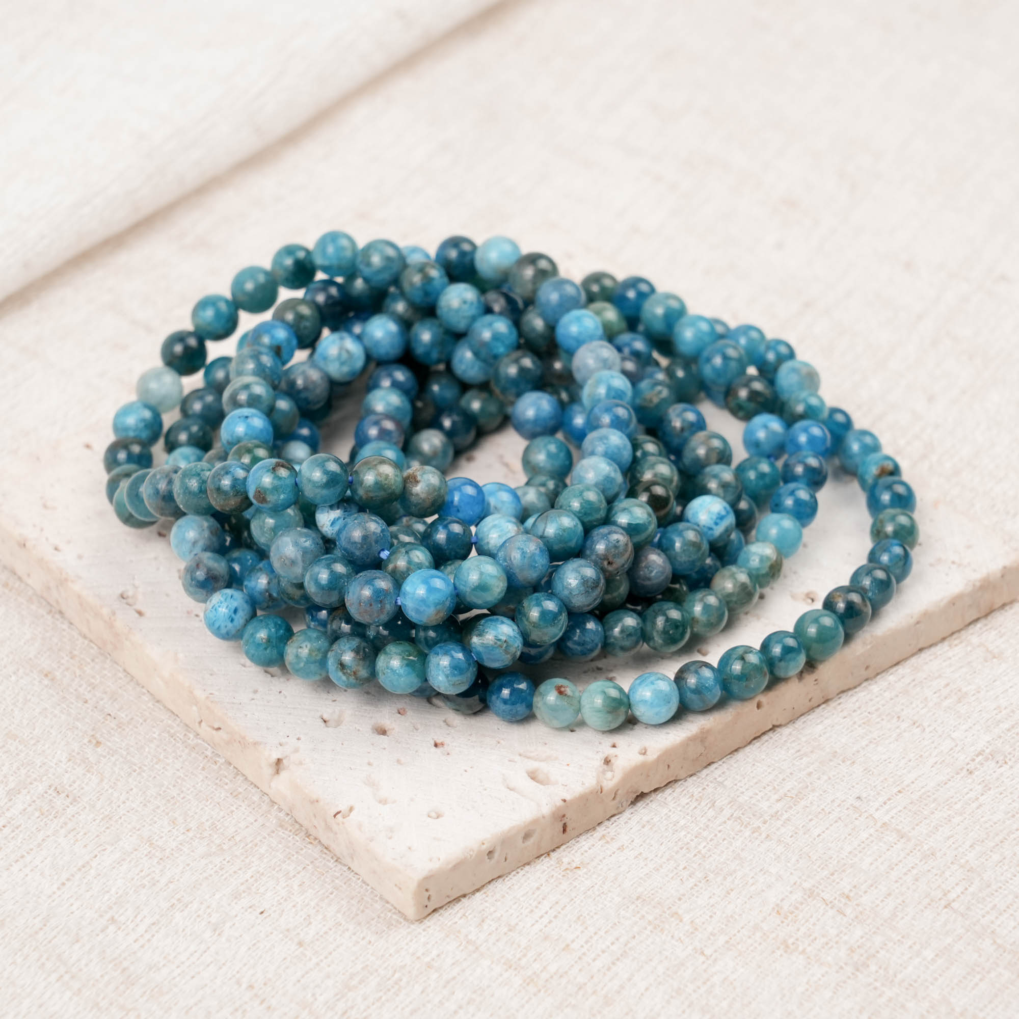 Blue Apatite Bracelet
