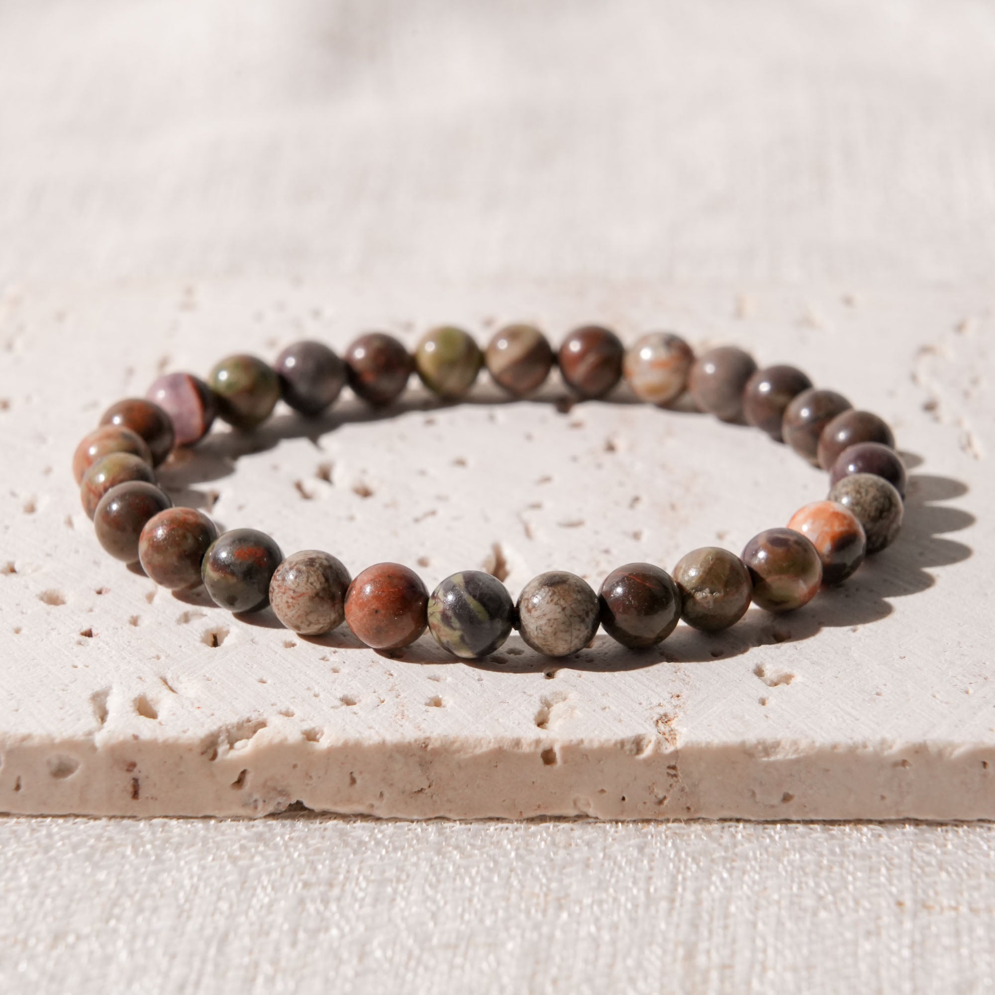 Money Agate Bracelet