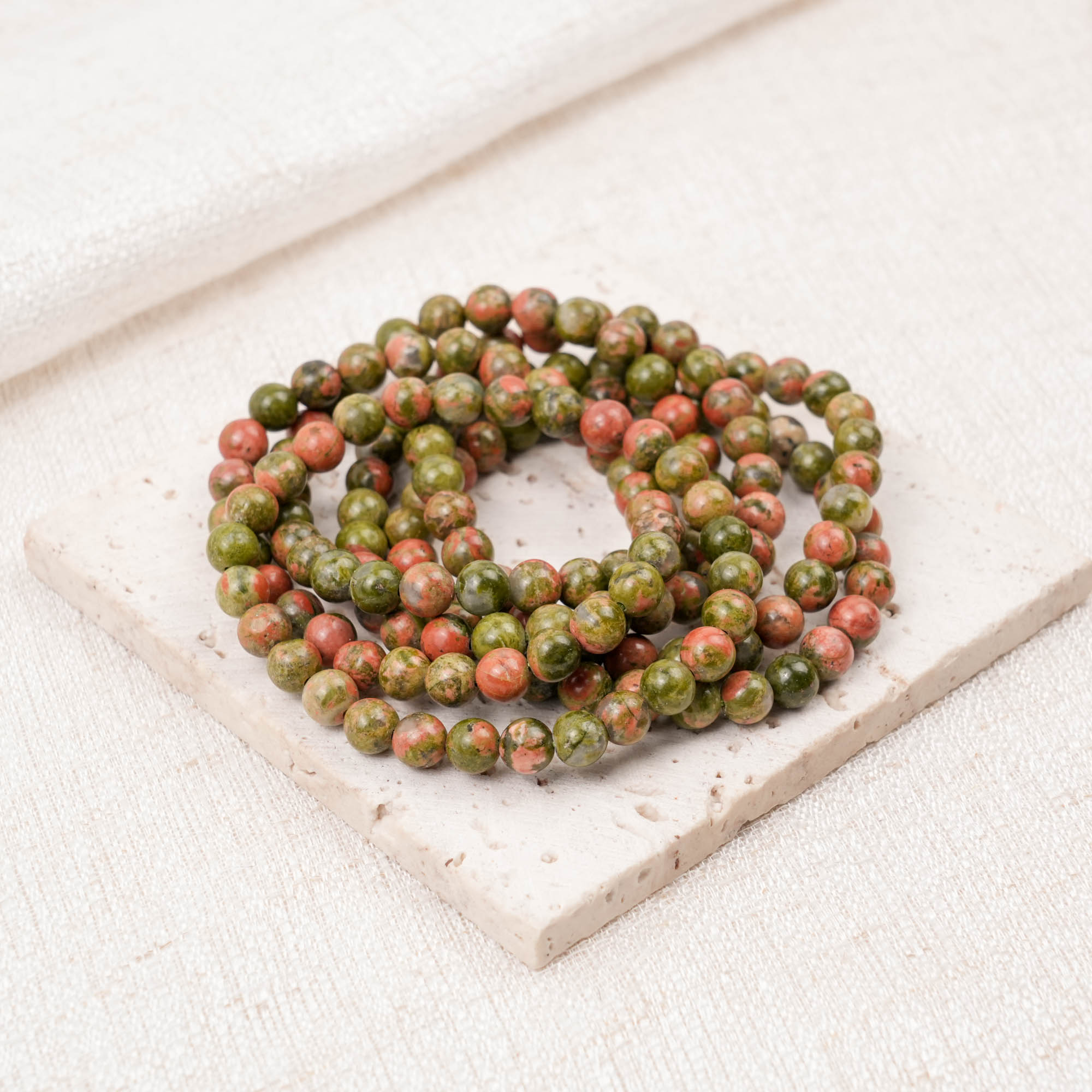 Unakite Bracelet