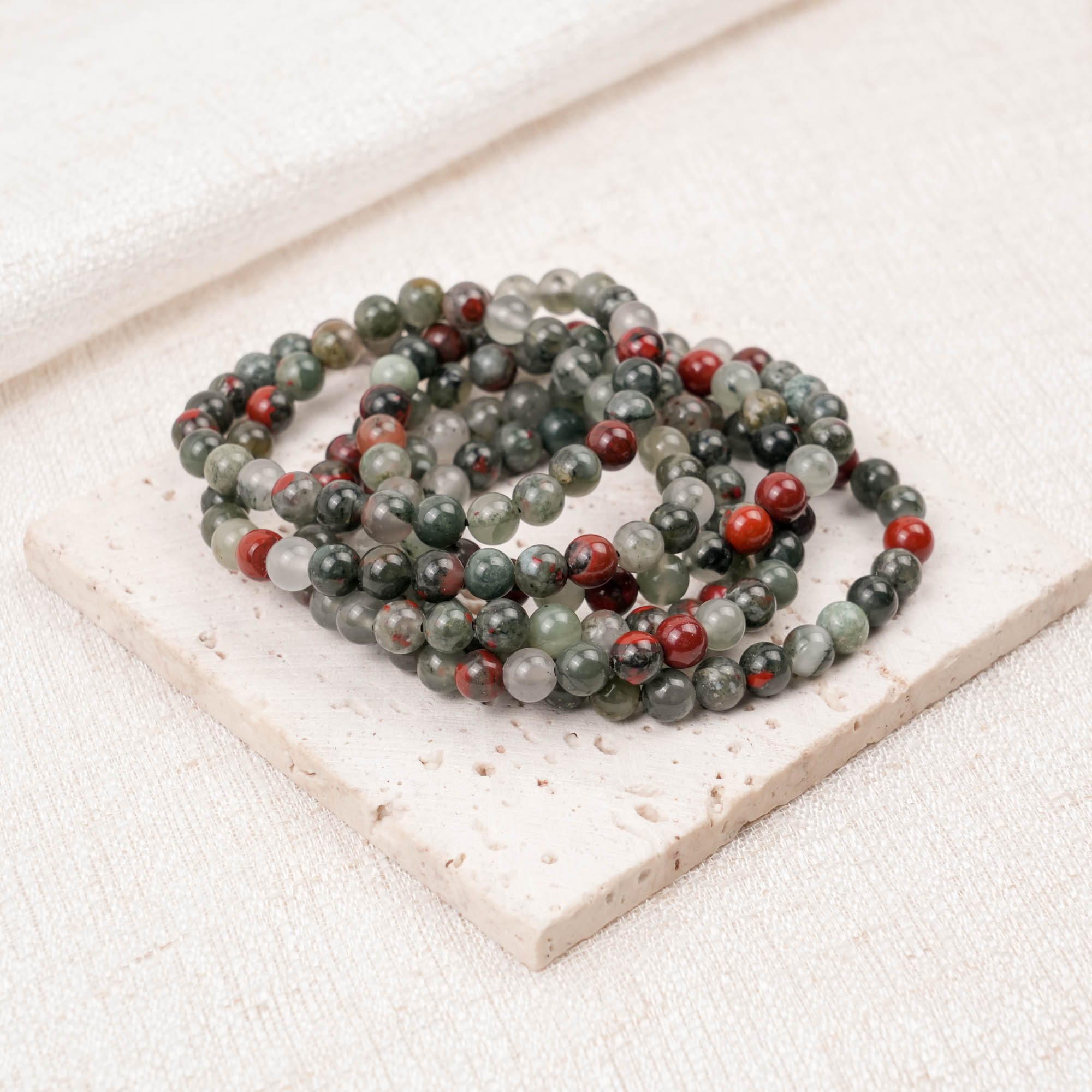 Blood Stone Bracelet