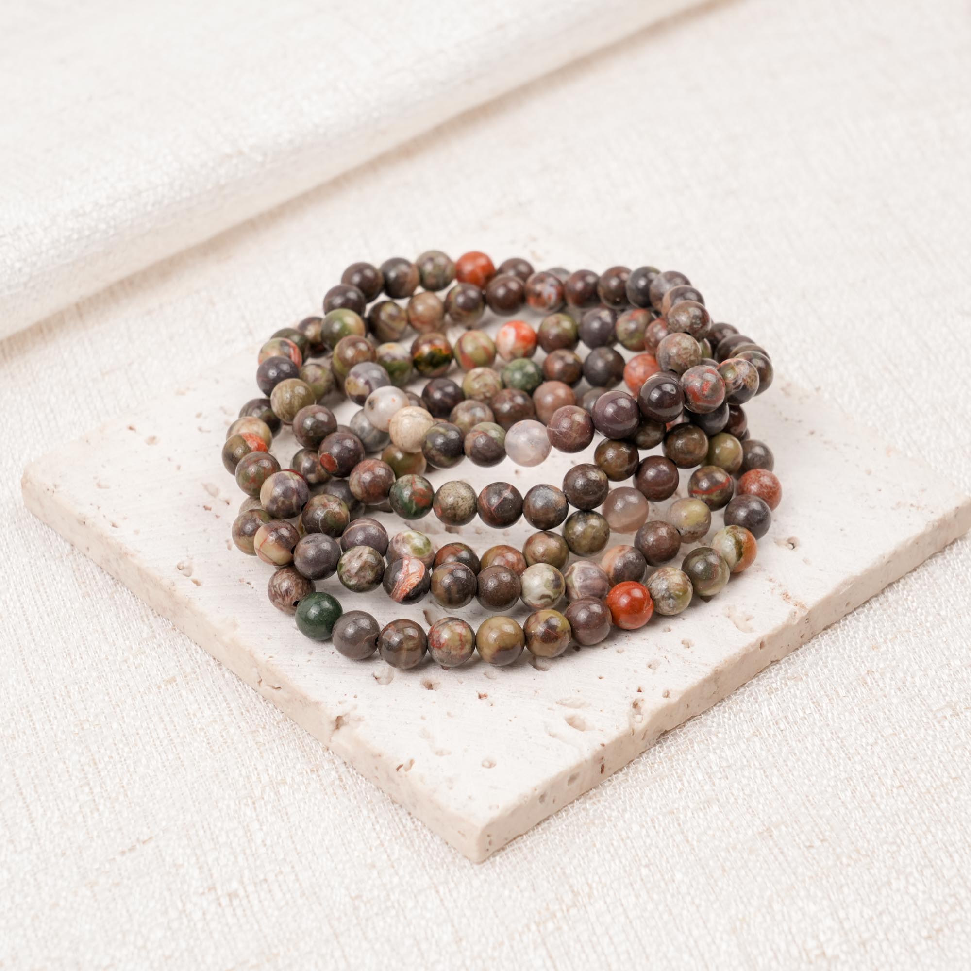 Money Agate Bracelet