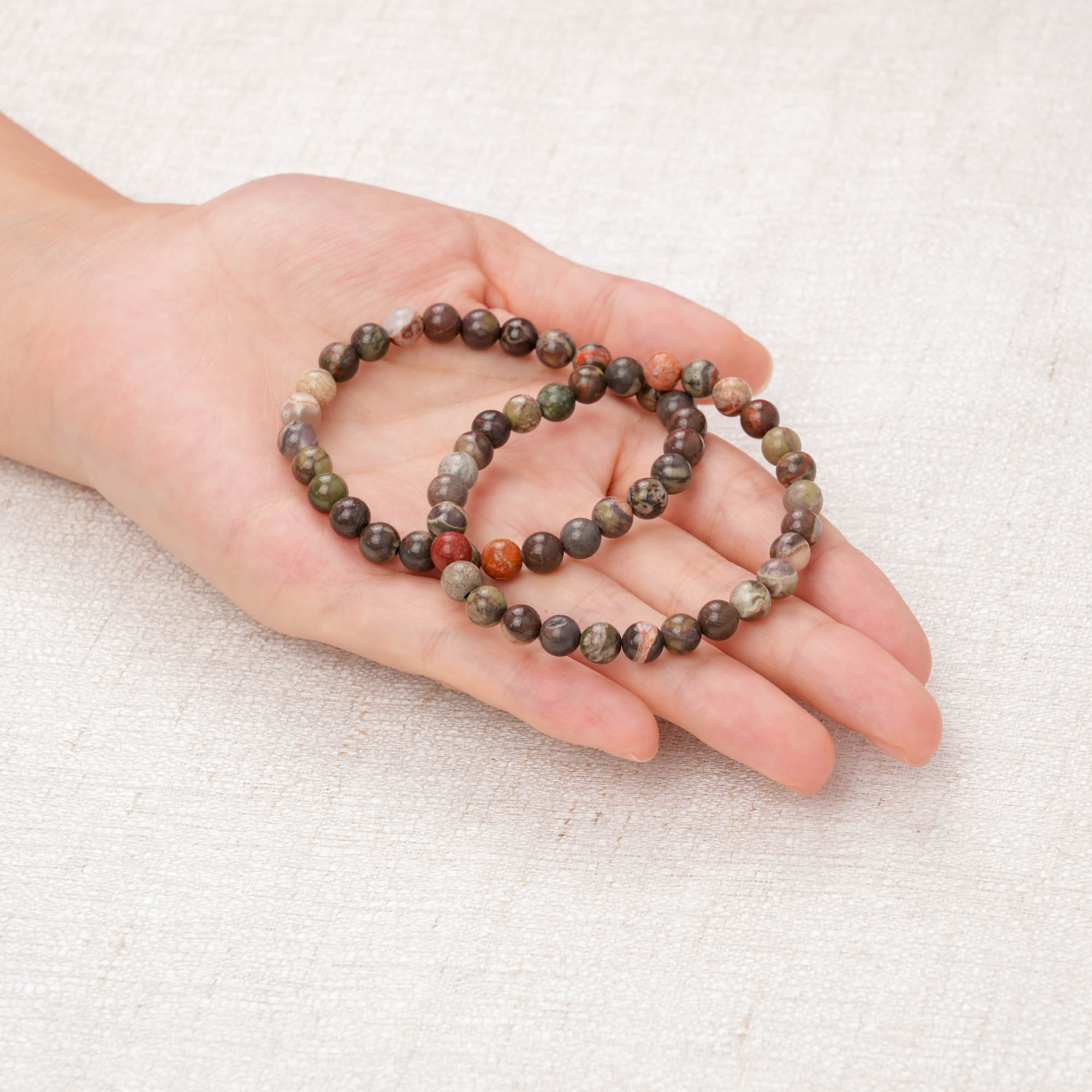 Money Agate Bracelet