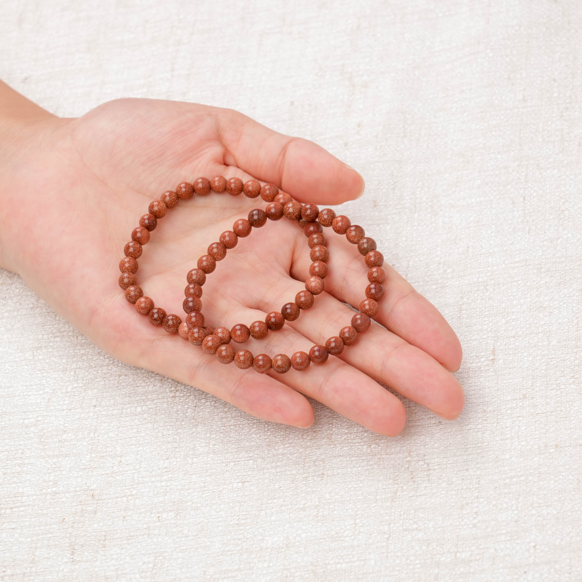 Gold Sand Stone Bracelet