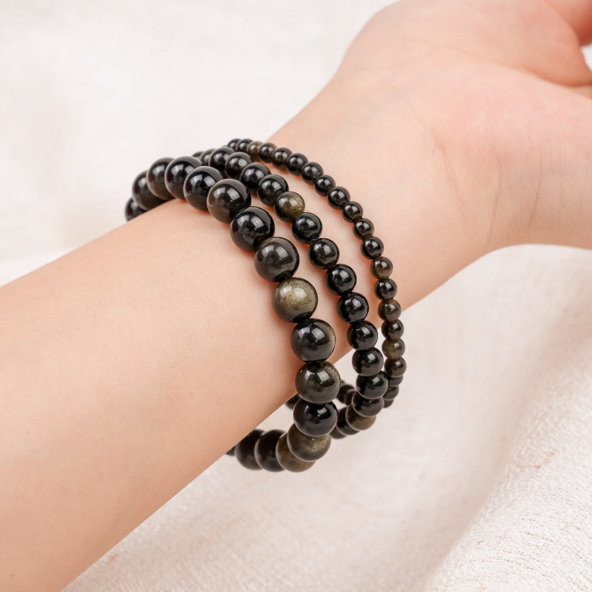 Golden Obsidian Bracelet