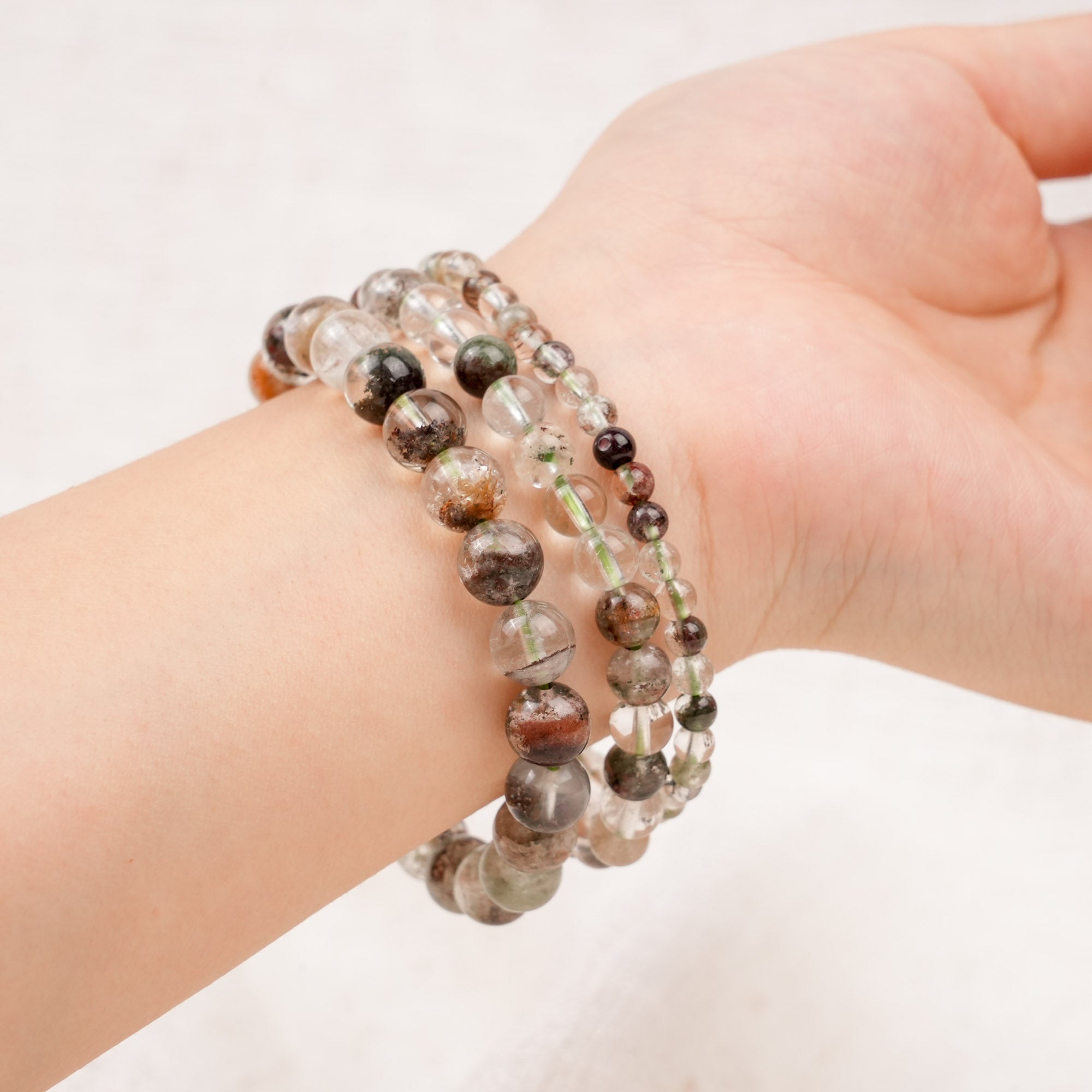 Green Phantom Quartz Bracelet