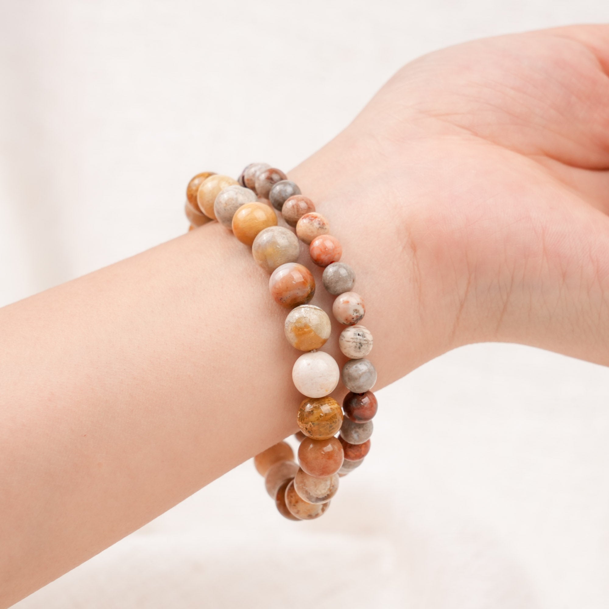Coral Jade Bracelet