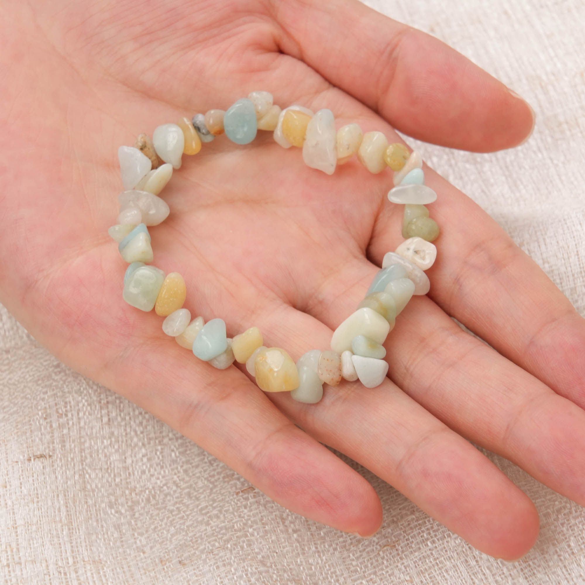 Amazonite Chip Bracelet