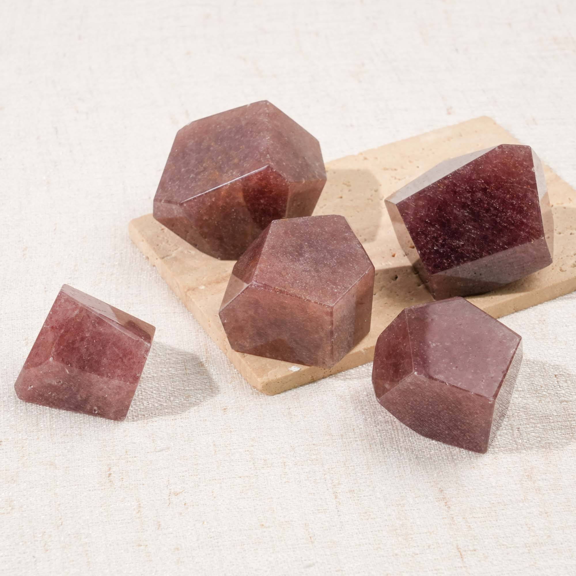 Strawberry Quartz Freeform