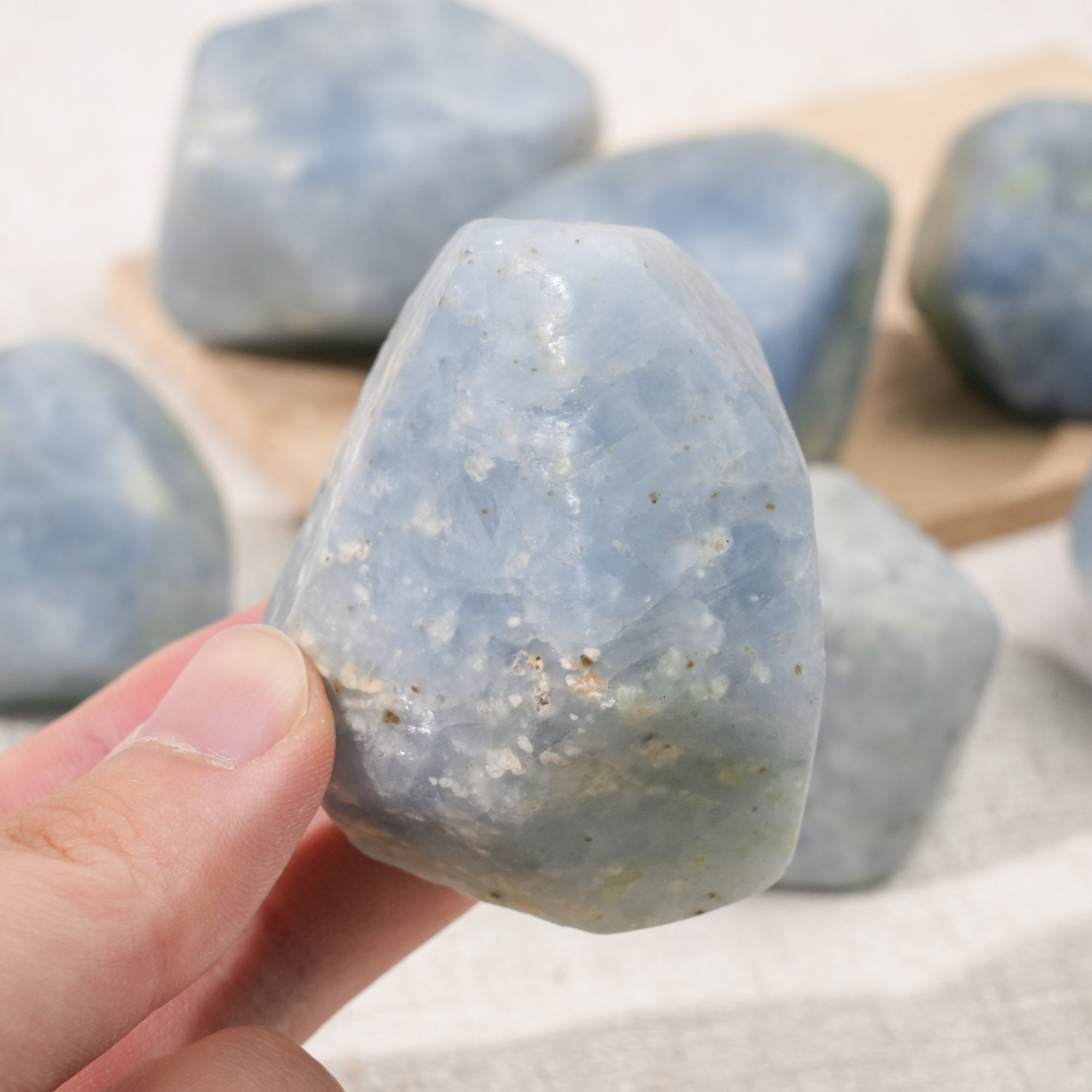 Blue Calcite Freeform