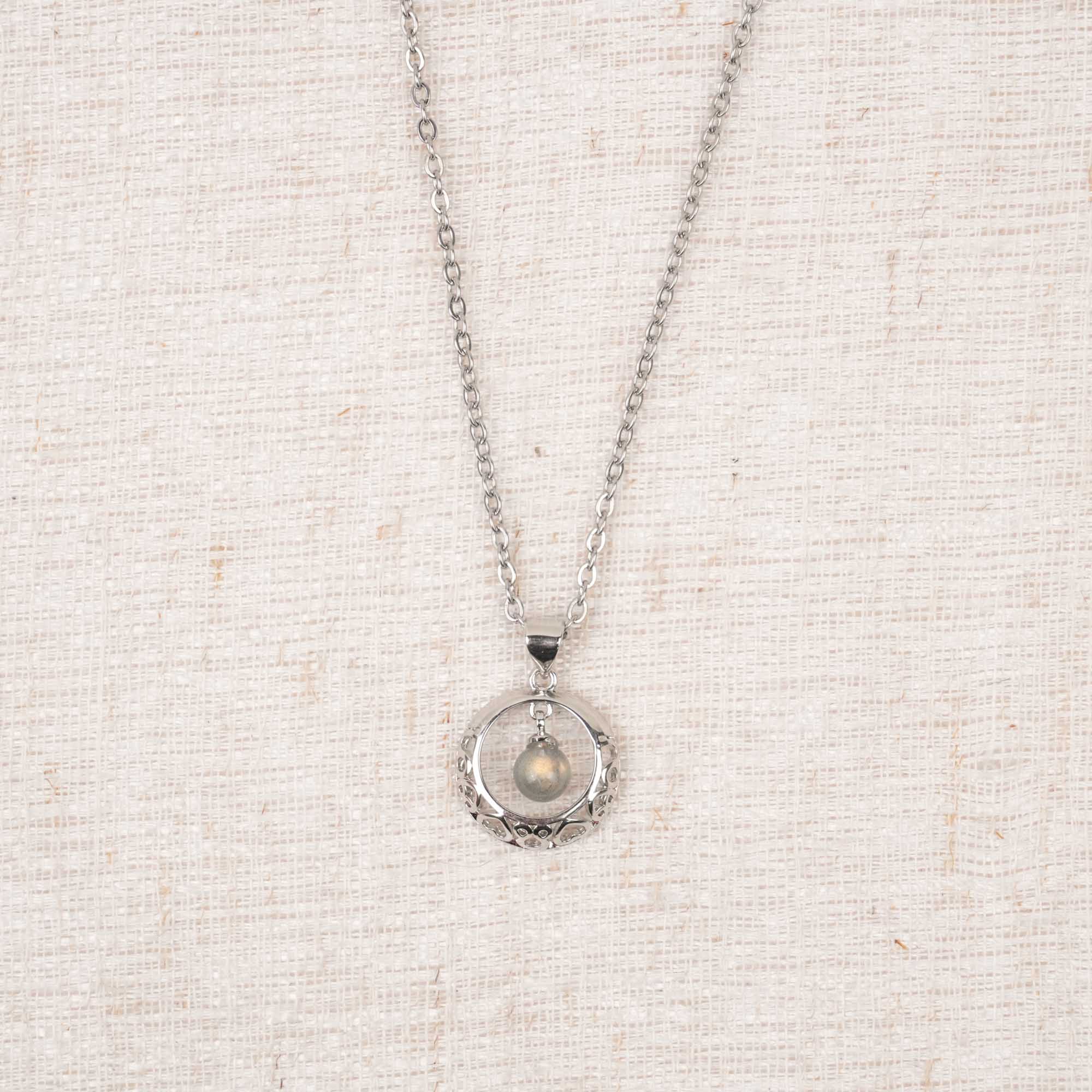 Blue Moonstone Pendant