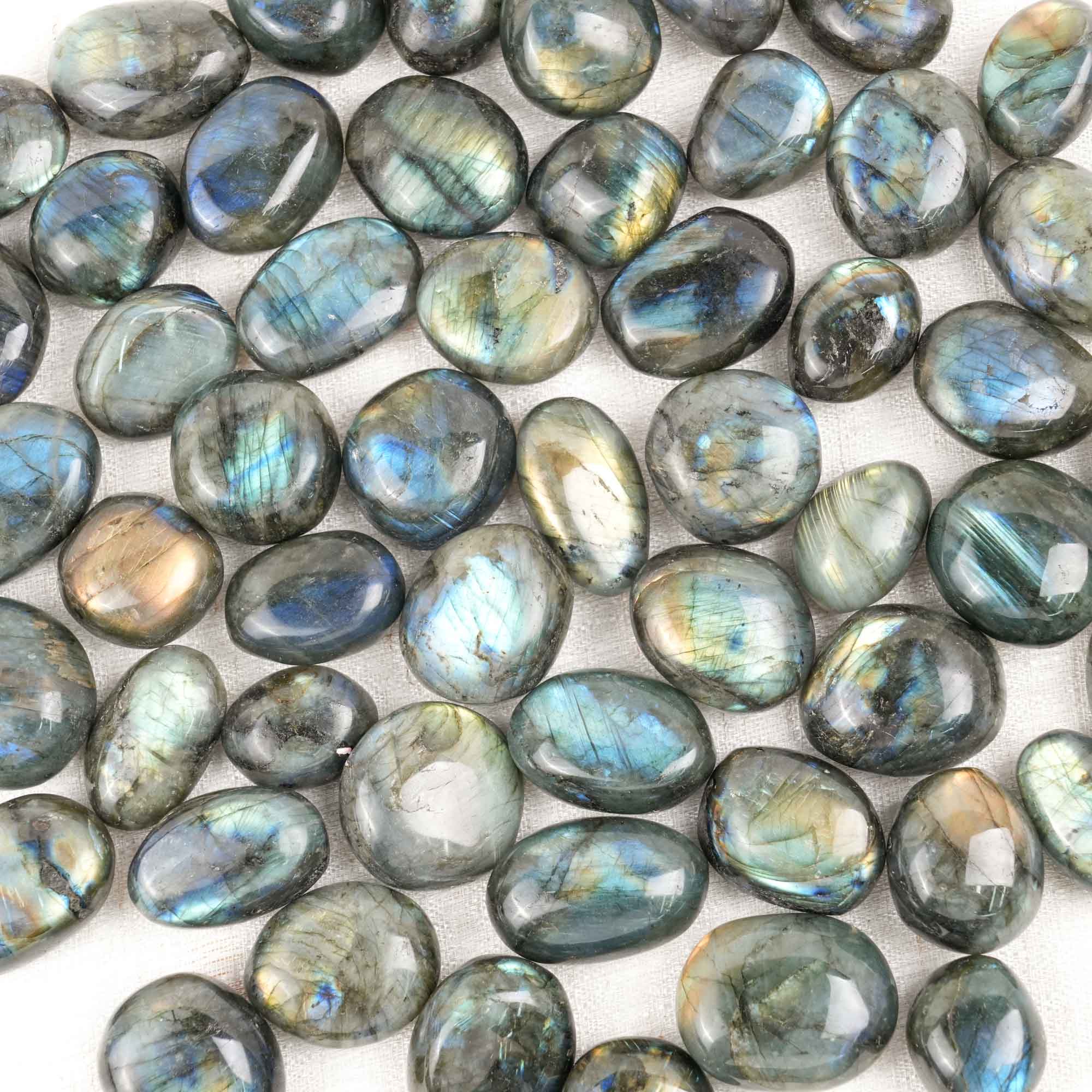 Blue Labradorite Tumbled Stone