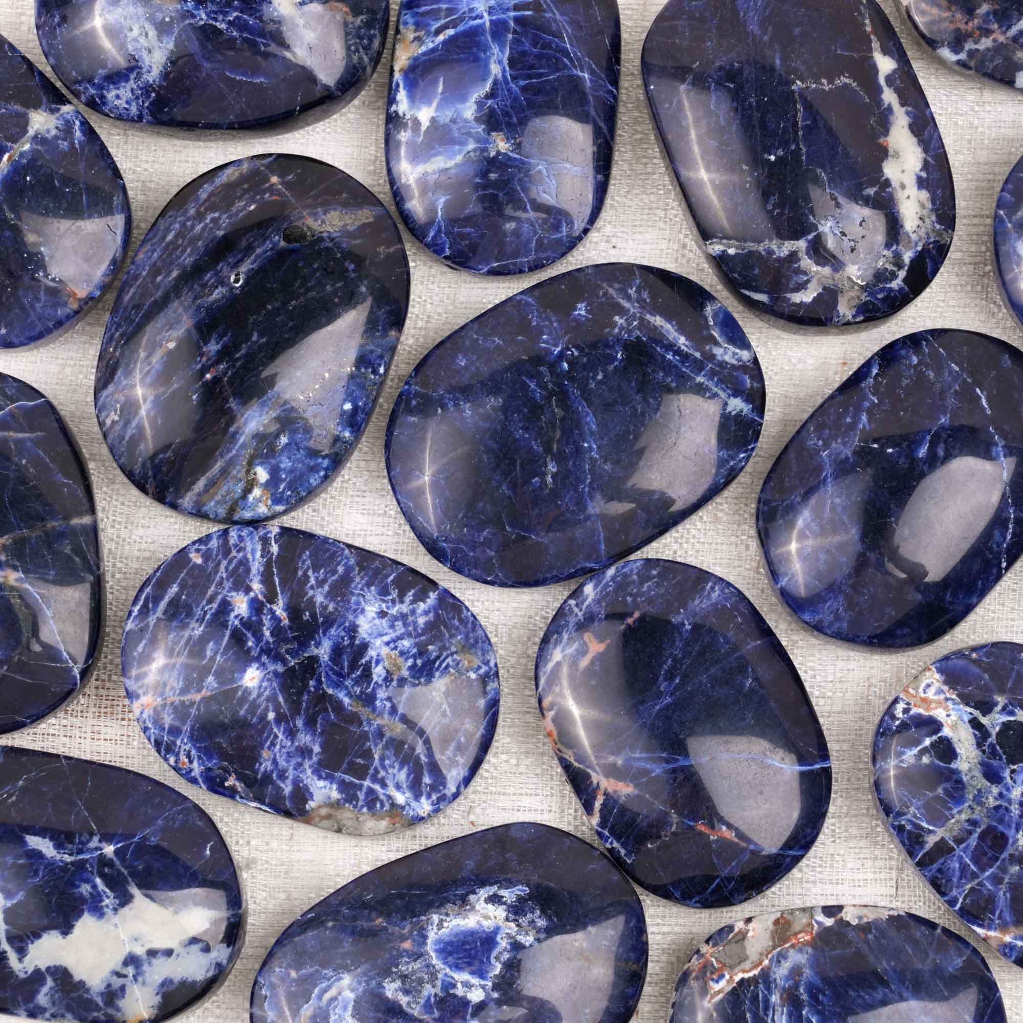 Sodalite Palm Stone