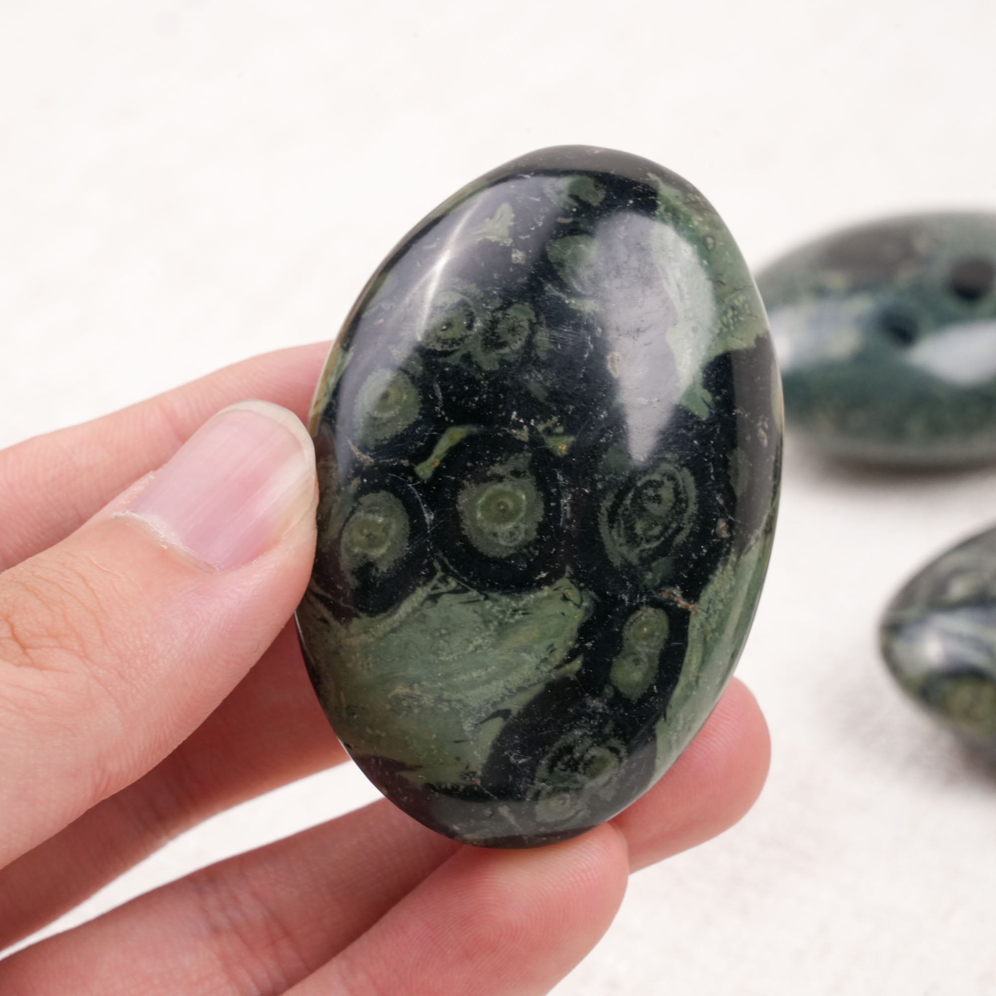 Kambaba Jasper Palm Stone
