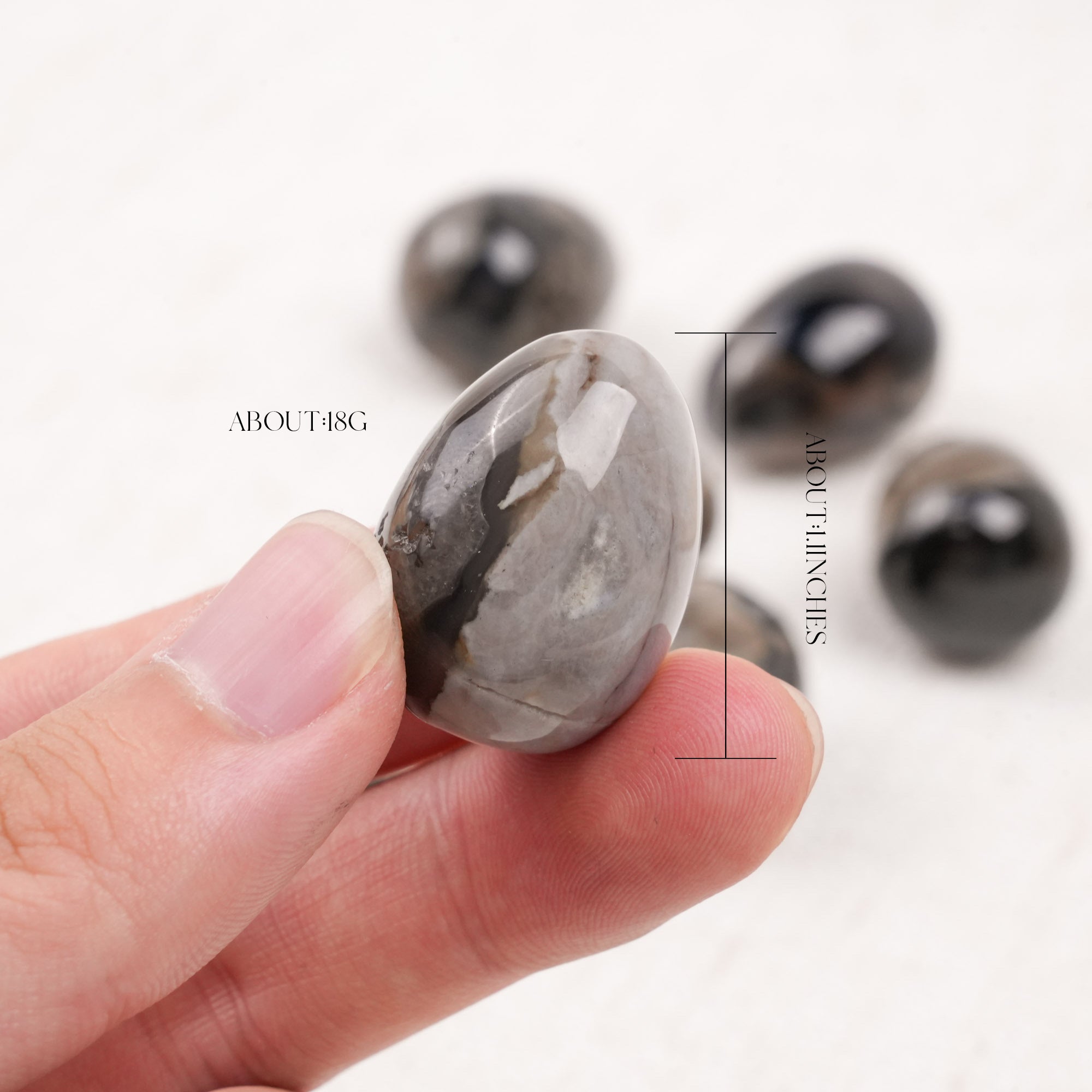 Volcano Agate Tumbled Stone