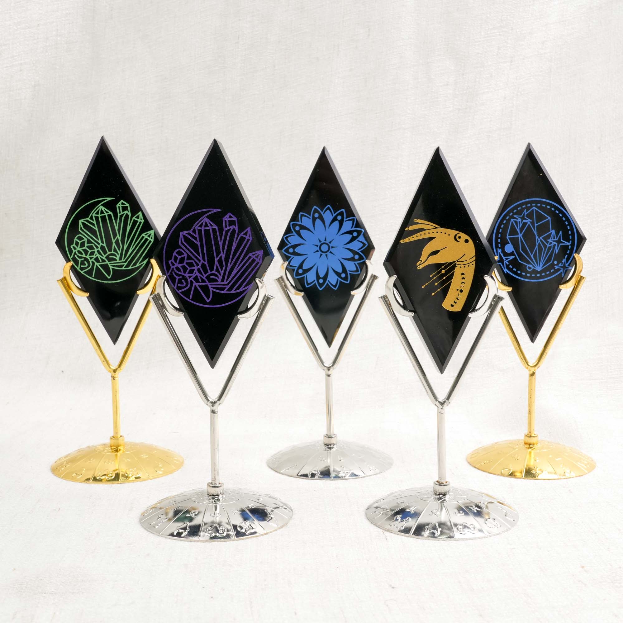 Black Obsidian Diamond