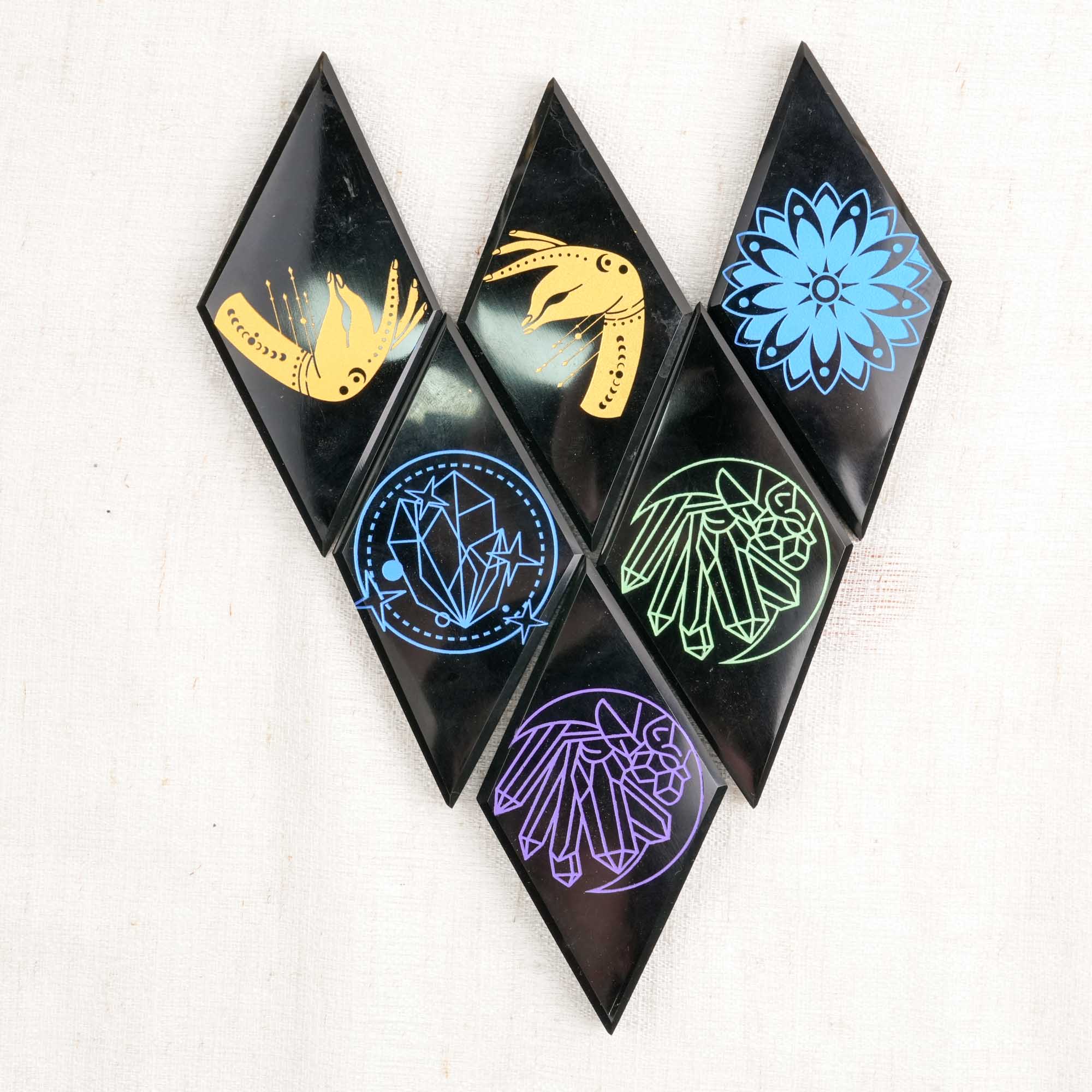 Black Obsidian Diamond