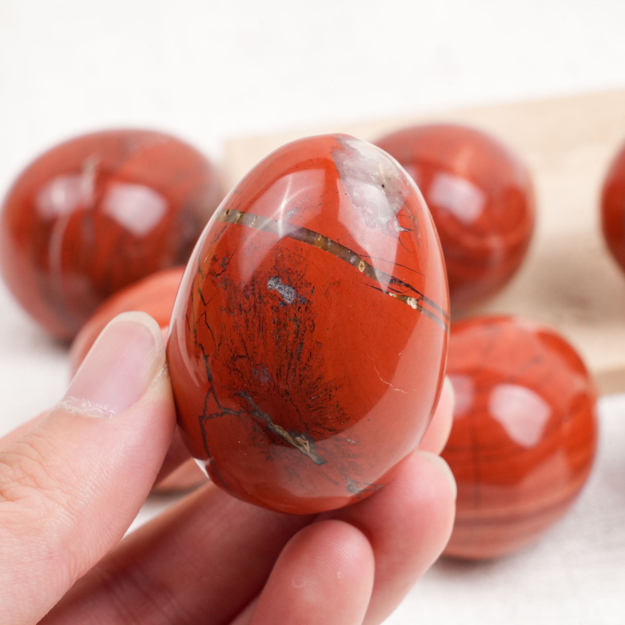 Red Jasper Egg