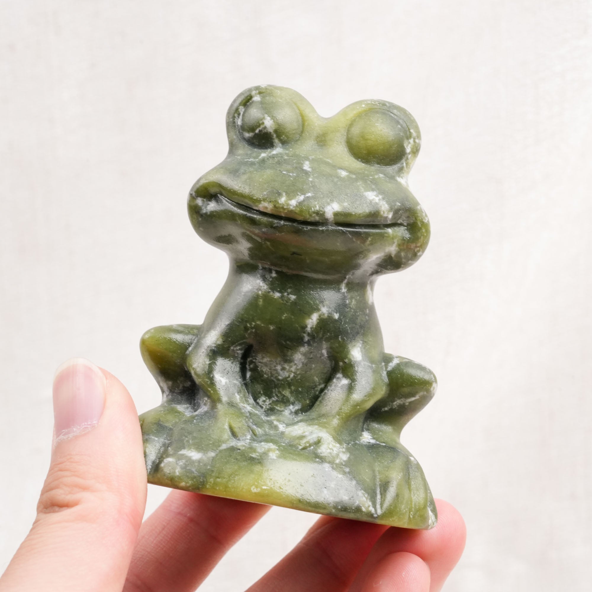 Nephrite Jade Frog