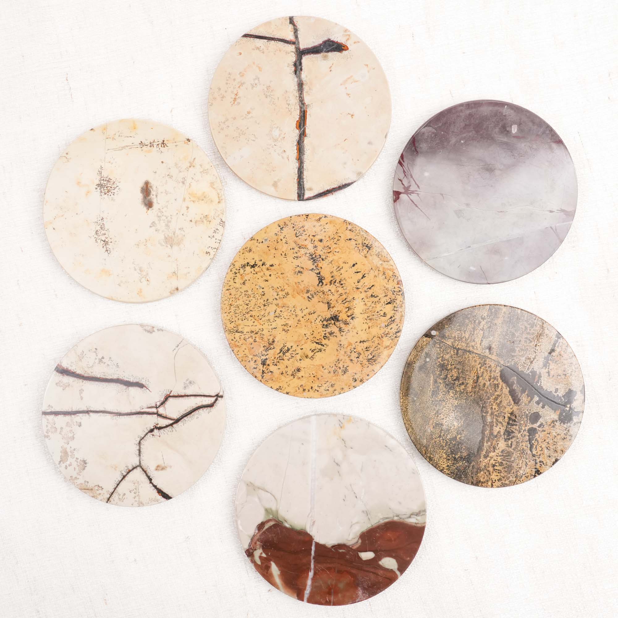 Picture Jasper Round Plate