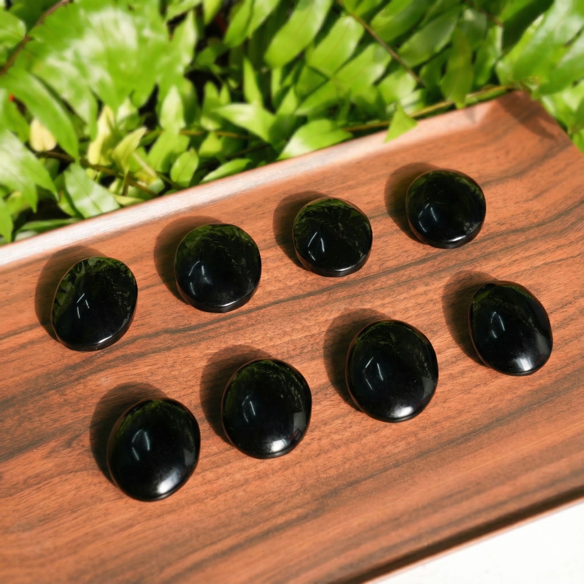 Black Obsidian Palmstone