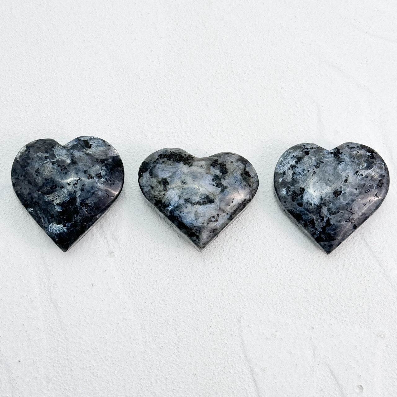 Heart Larvikite Gemstone: Grounding Energy and Spiritual Harmony