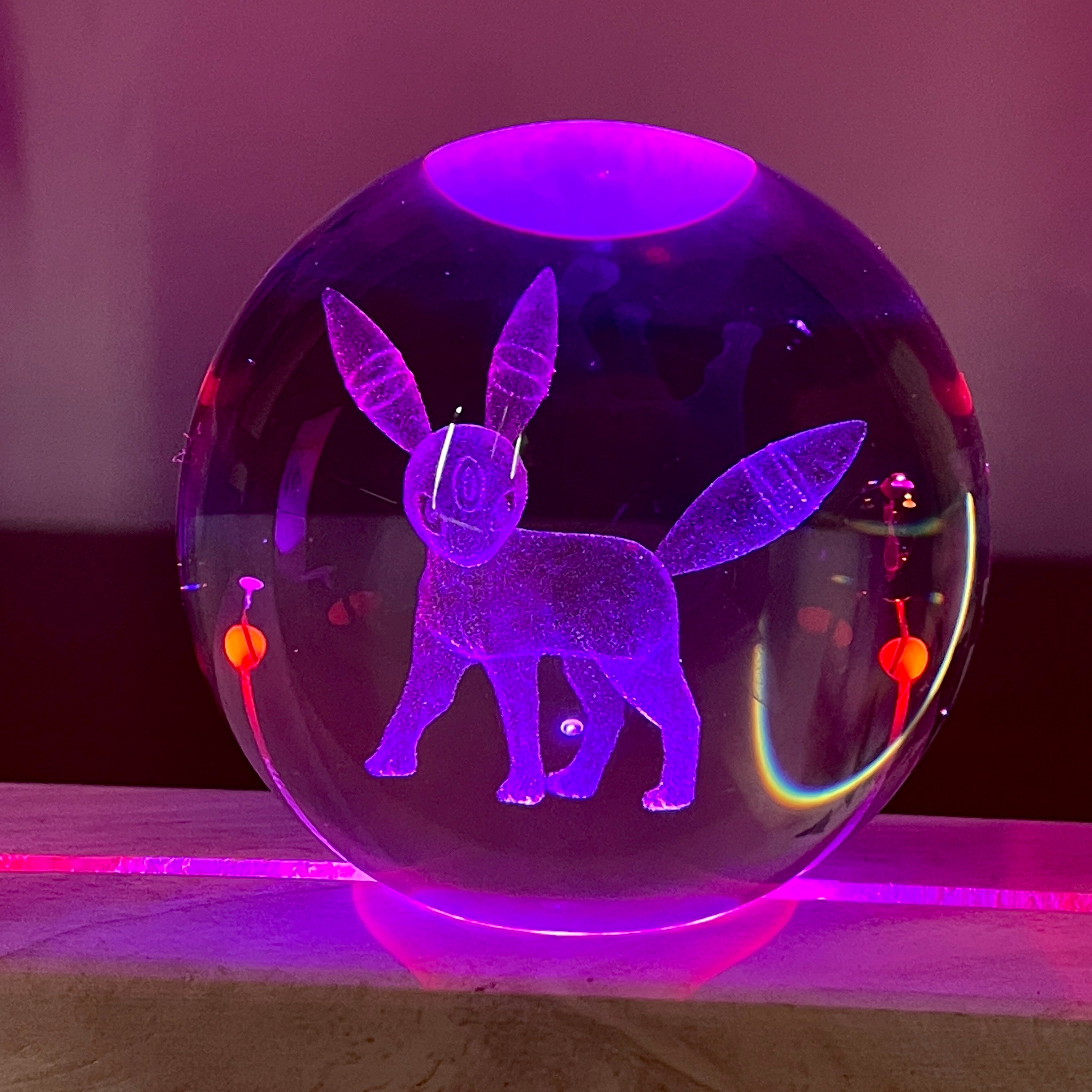 Pokémon 3D Laser Crystal Sphere