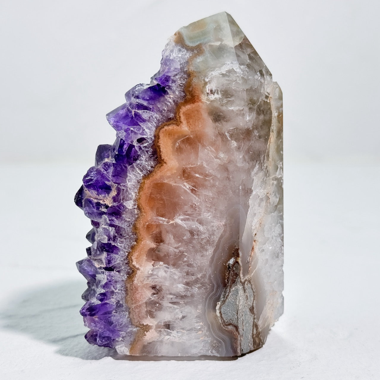 Purple Amethyst Geode Cluster