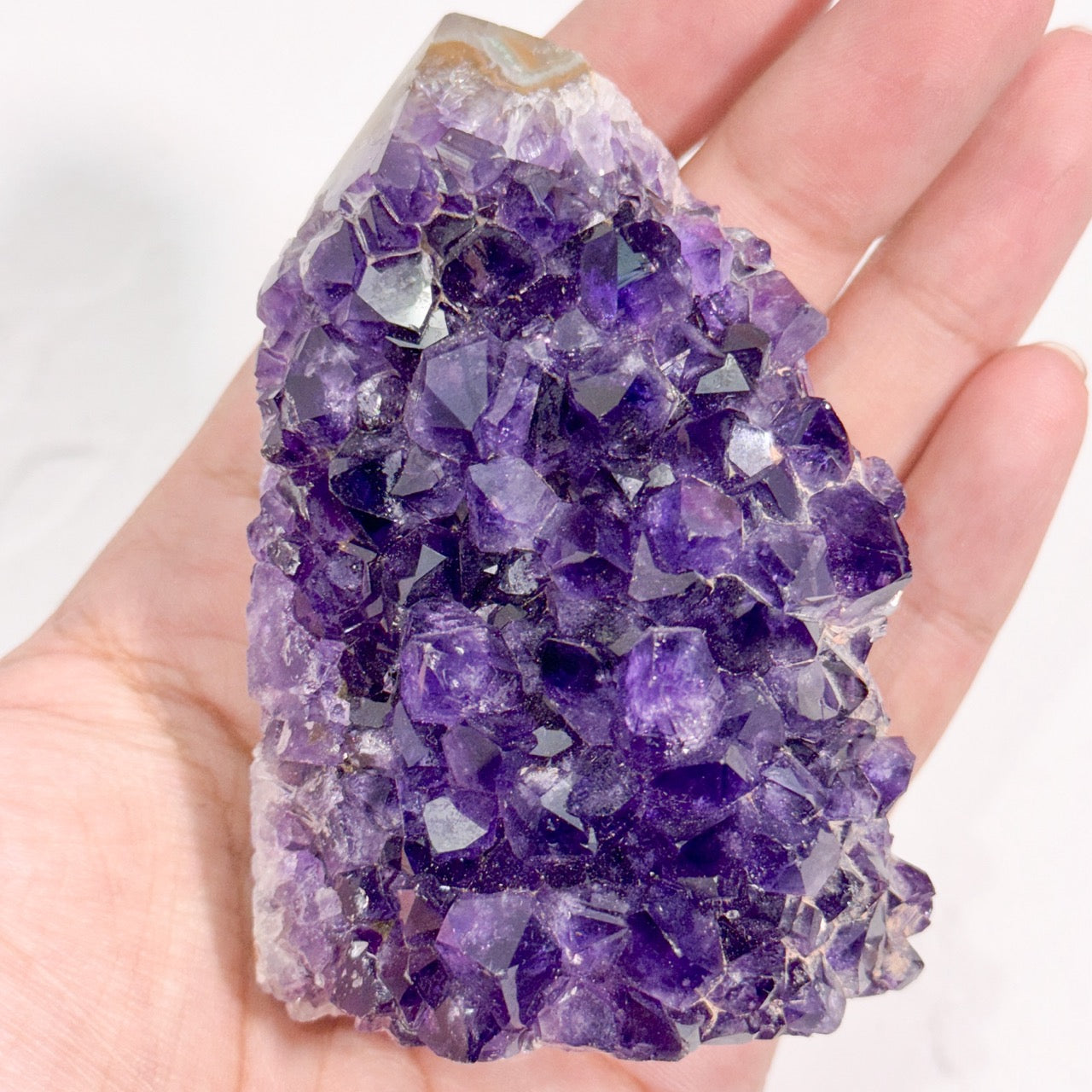 Raw Amethyst Crystal Cluster