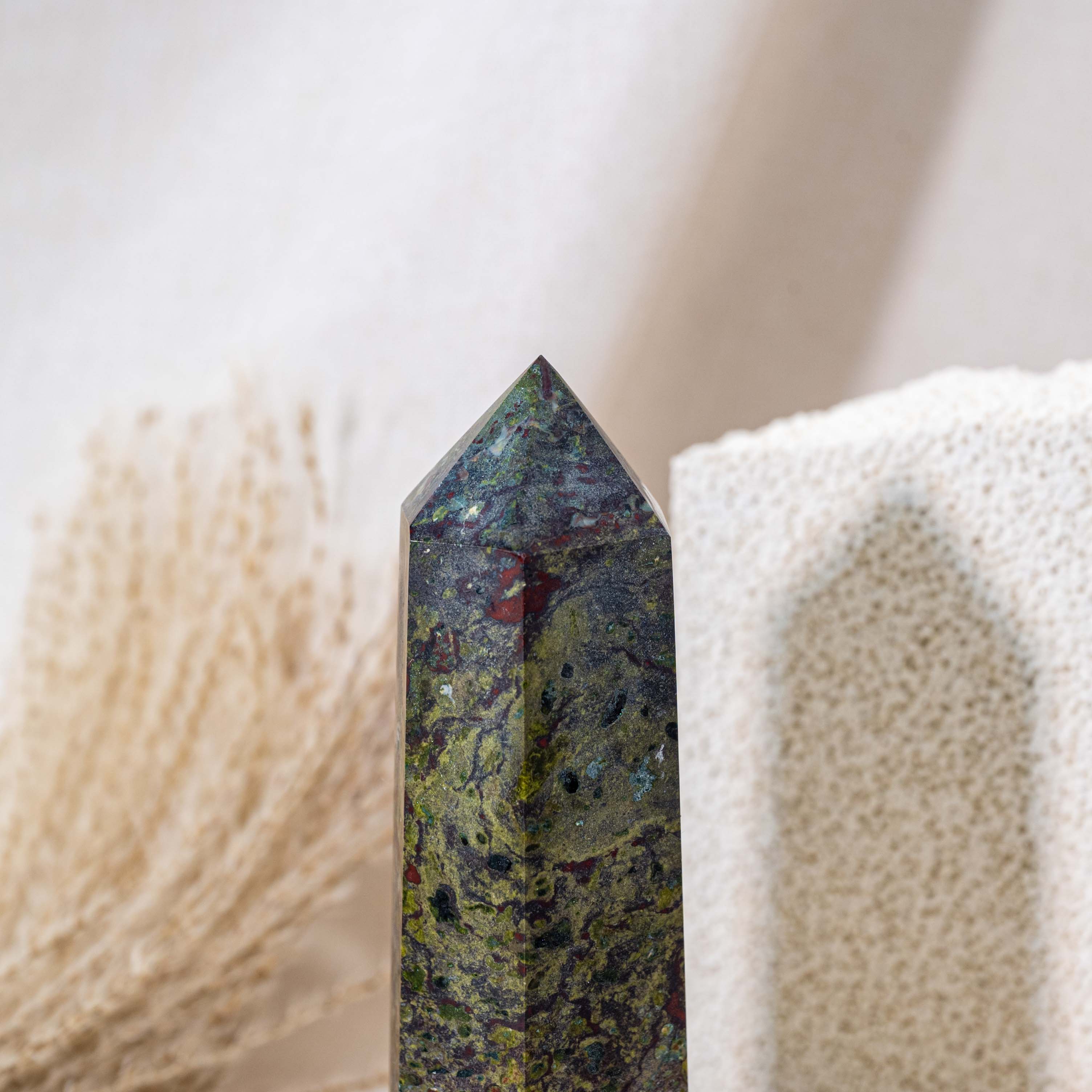Incorporating the Dragon Blood Stone Tower into your daily routine can lead to improved physical strength and mental clarity