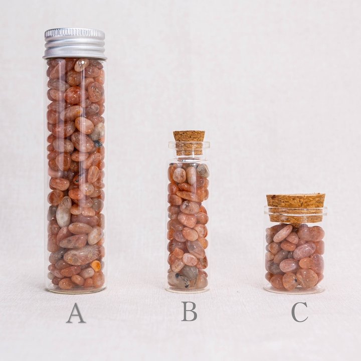 Golden Sunstone Chips are ideal for creating radiant and beautiful jewelry.