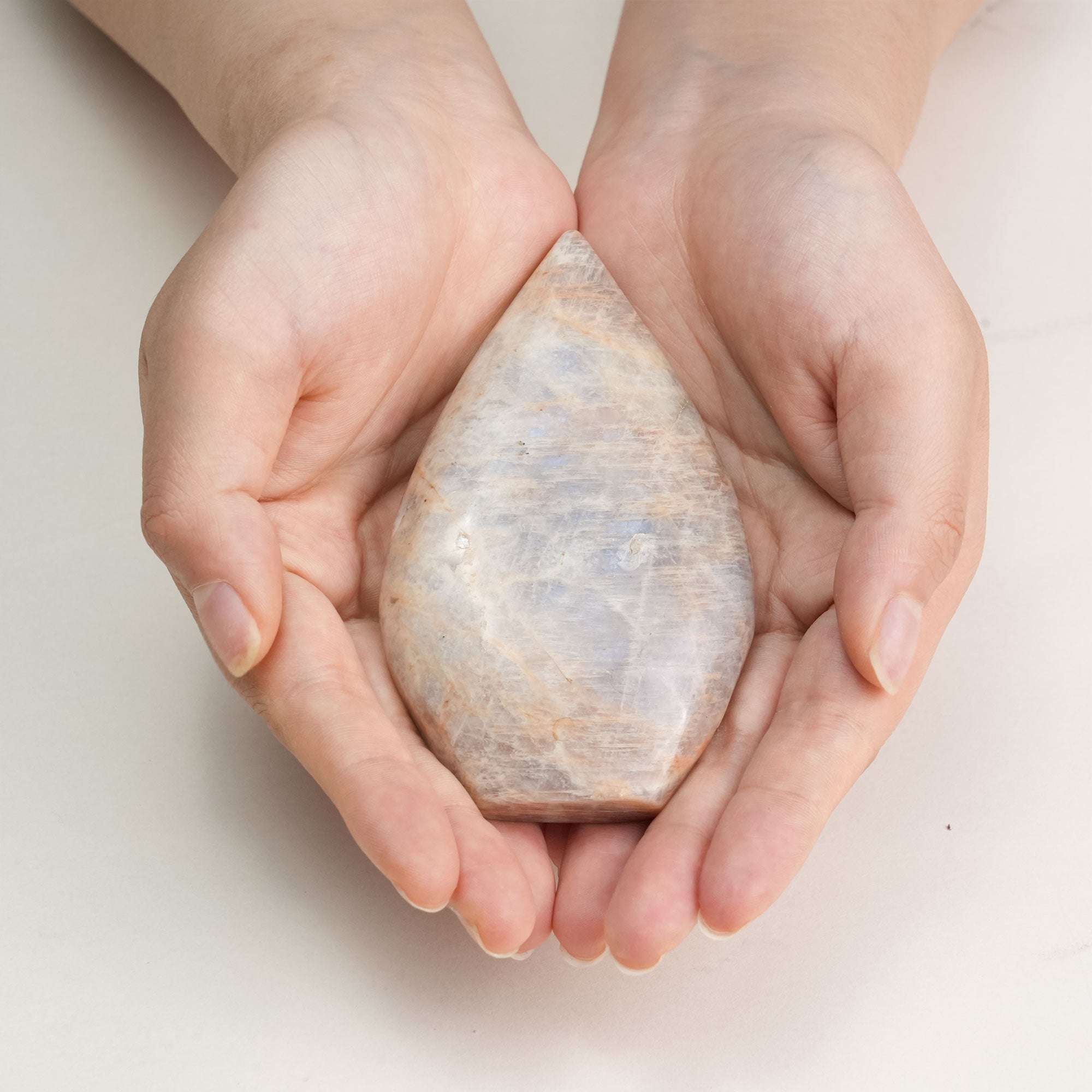 Orange Moonstone Freeform for Serene Home Decor